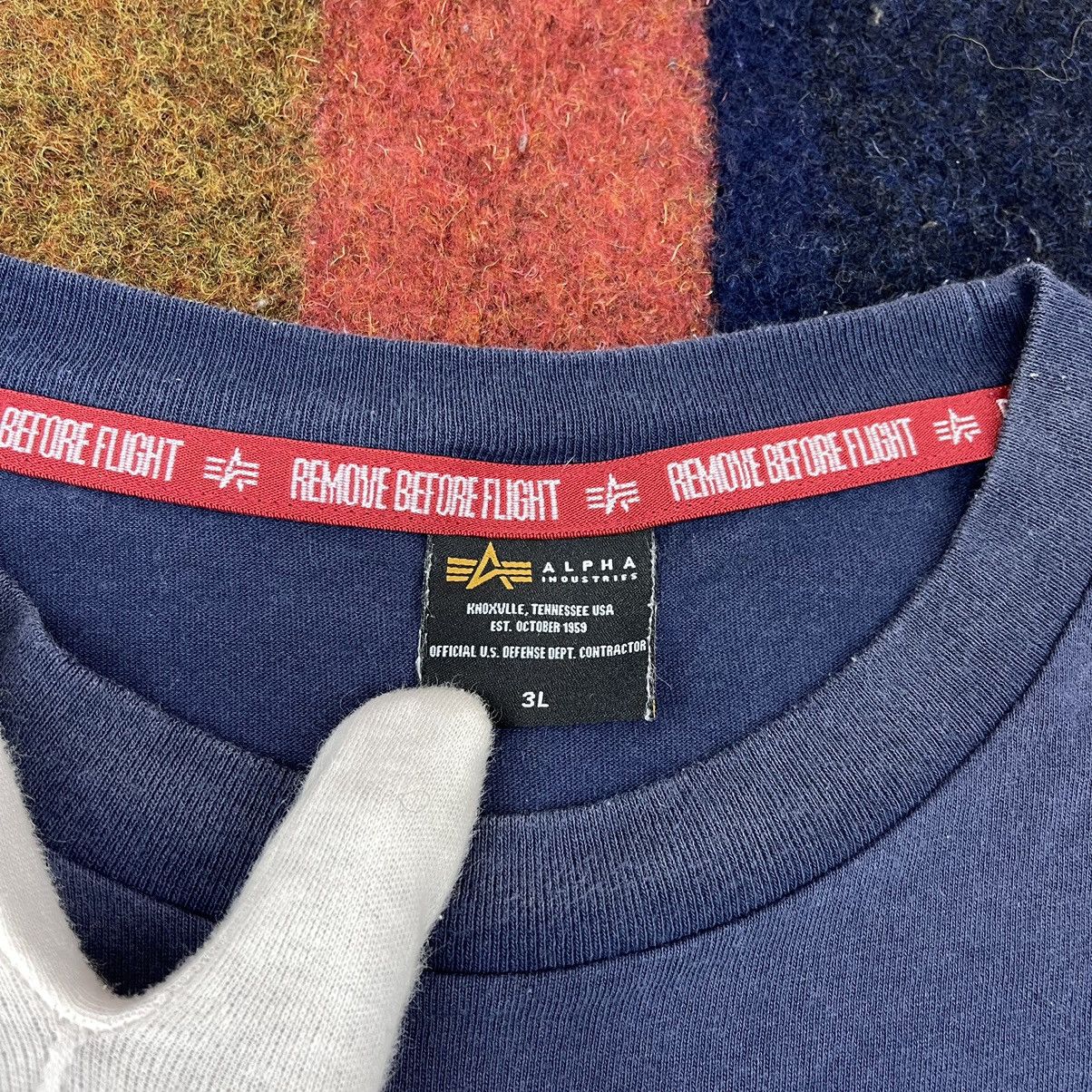 Alpha Industries ALPHA INDUSTRIES Crew Neck T Shirt #1217/AP Size US XXL / EU 58 / 5 - 9 Thumbnail