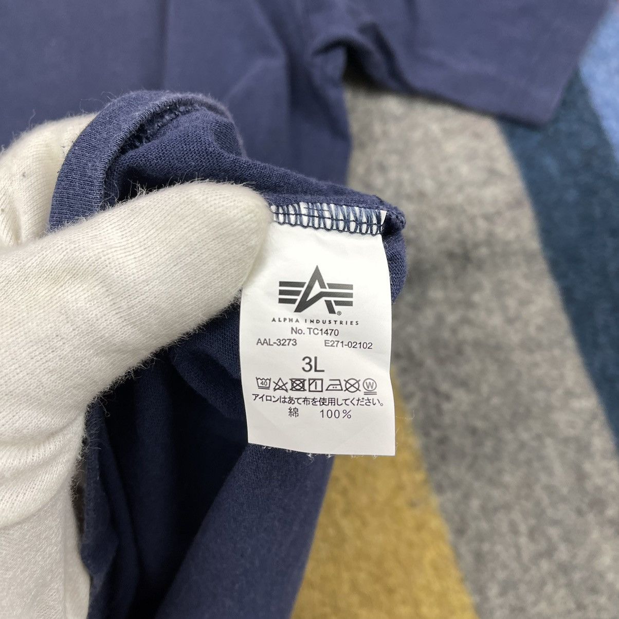 Alpha Industries ALPHA INDUSTRIES Crew Neck T Shirt #1217/AP Size US XXL / EU 58 / 5 - 10 Thumbnail