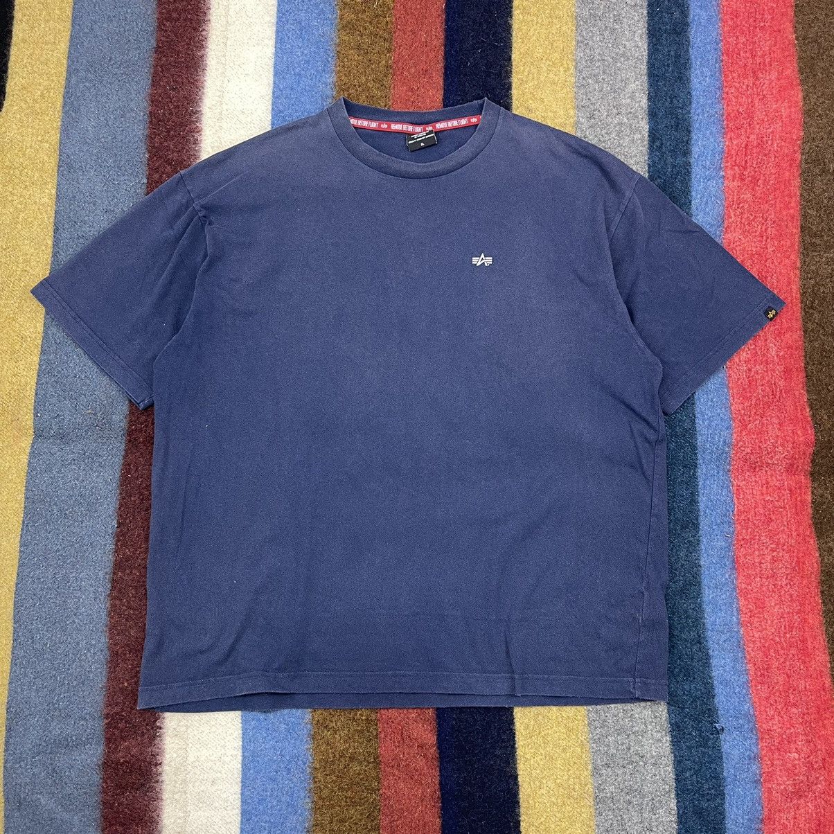 Alpha Industries ALPHA INDUSTRIES Crew Neck T Shirt #1217/AP Size US XXL / EU 58 / 5 - 3 Thumbnail