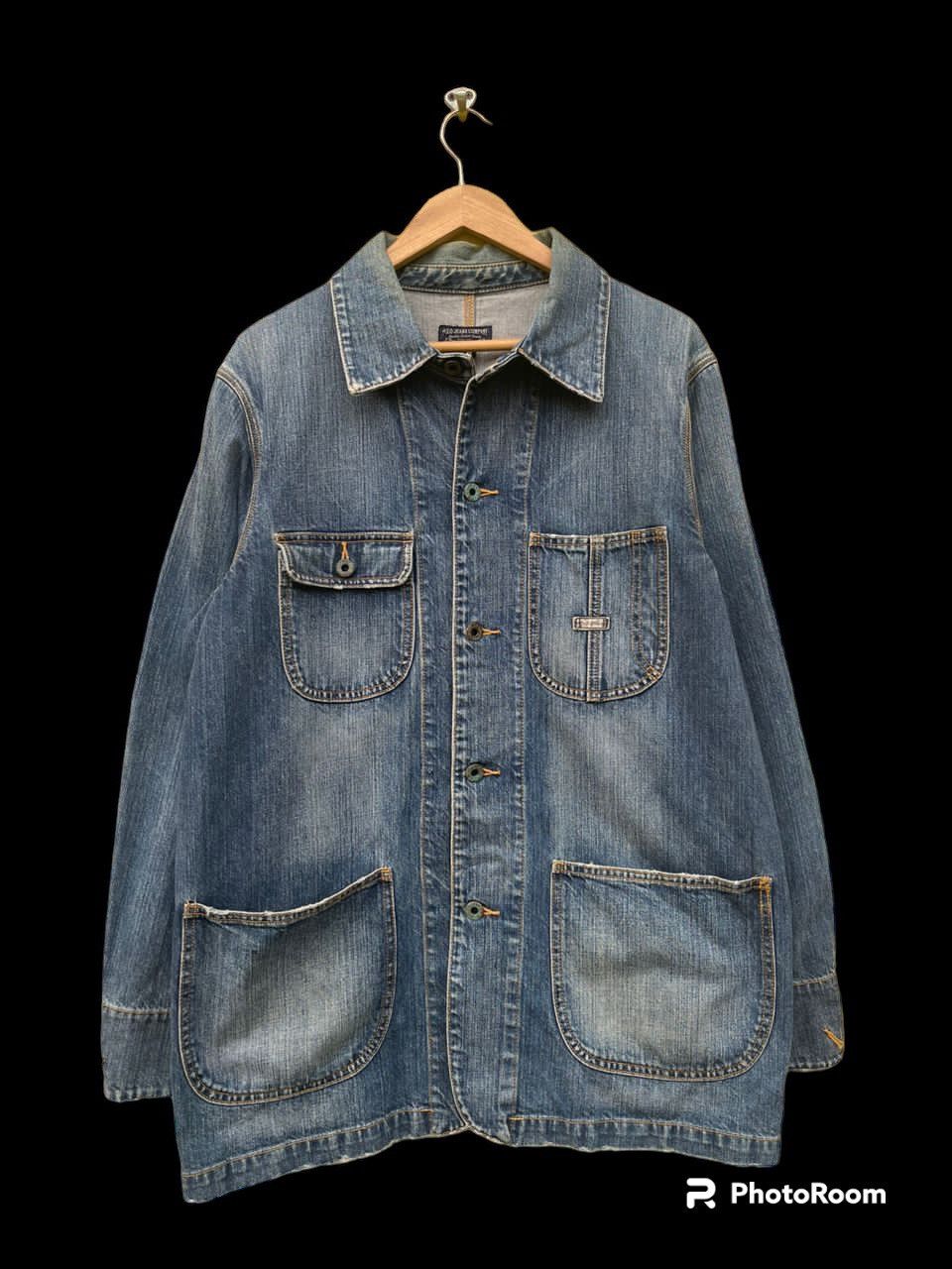 Vintage Vintage polo jeans chore jacket Size US M / EU 48-50 / 2 - 1 Thumbnail