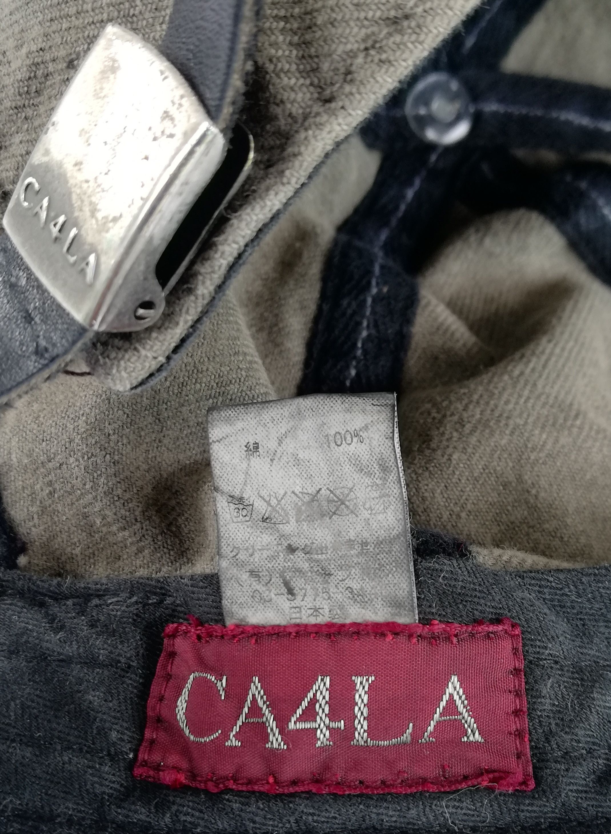 CA4LA 🔥Japanese Ca4la Design CL Big Felt Logo Cotton Hat Cap🔥 Size ONE SIZE - 12 Thumbnail