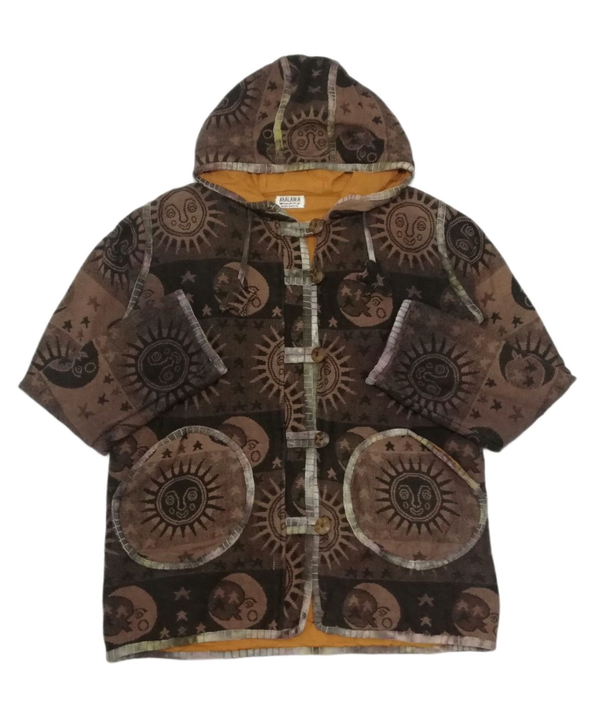 Art Comes First 🔥SUPER RARE Malaika☀️ Pop Arts The Sun Over Printed Hoodie Size US M / EU 48-50 / 2 - 5 Thumbnail