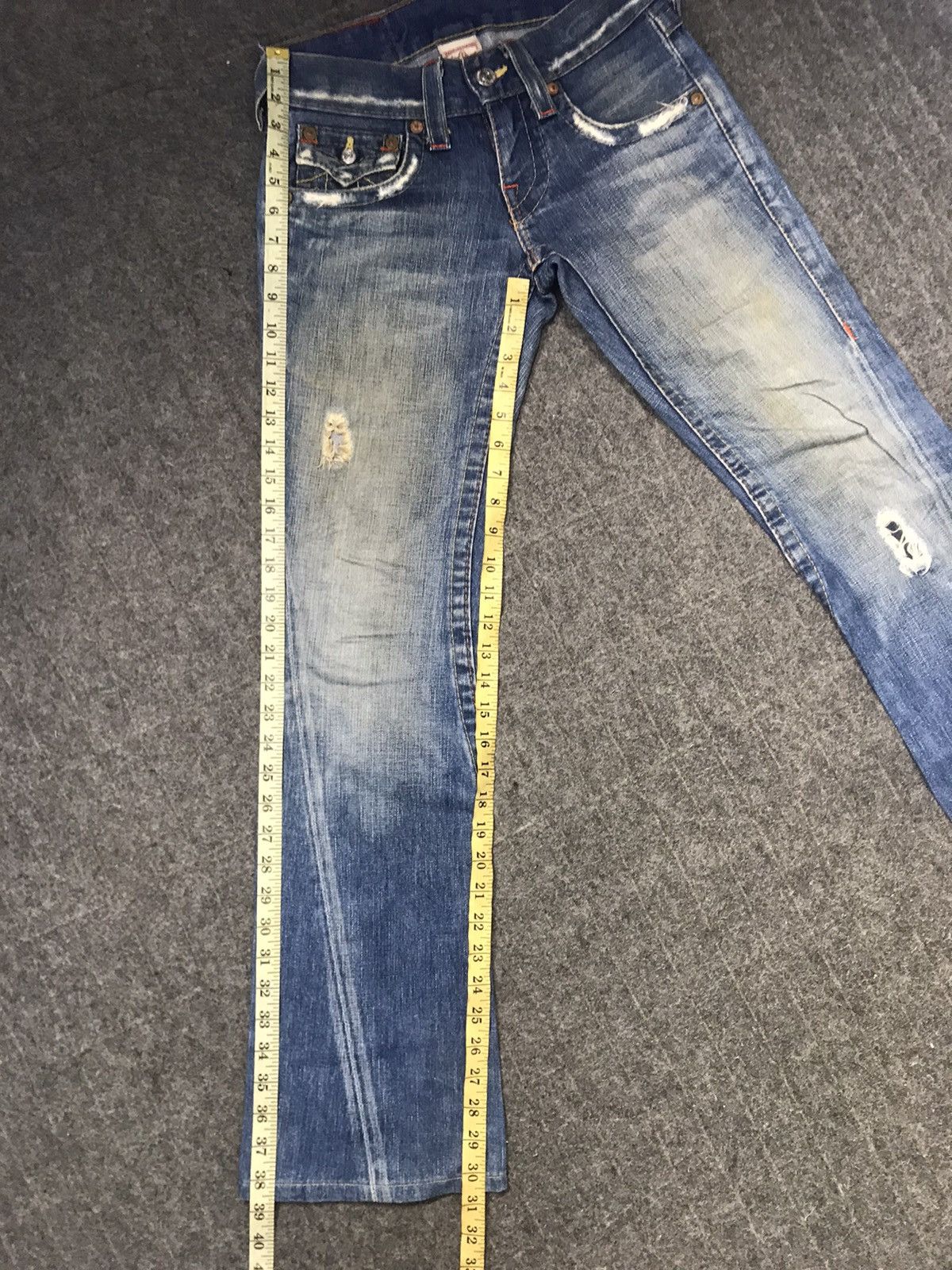 Other True Religion Section Joey Brand Denim Flap Pocket Boot Cut Size 29" - 11 Thumbnail