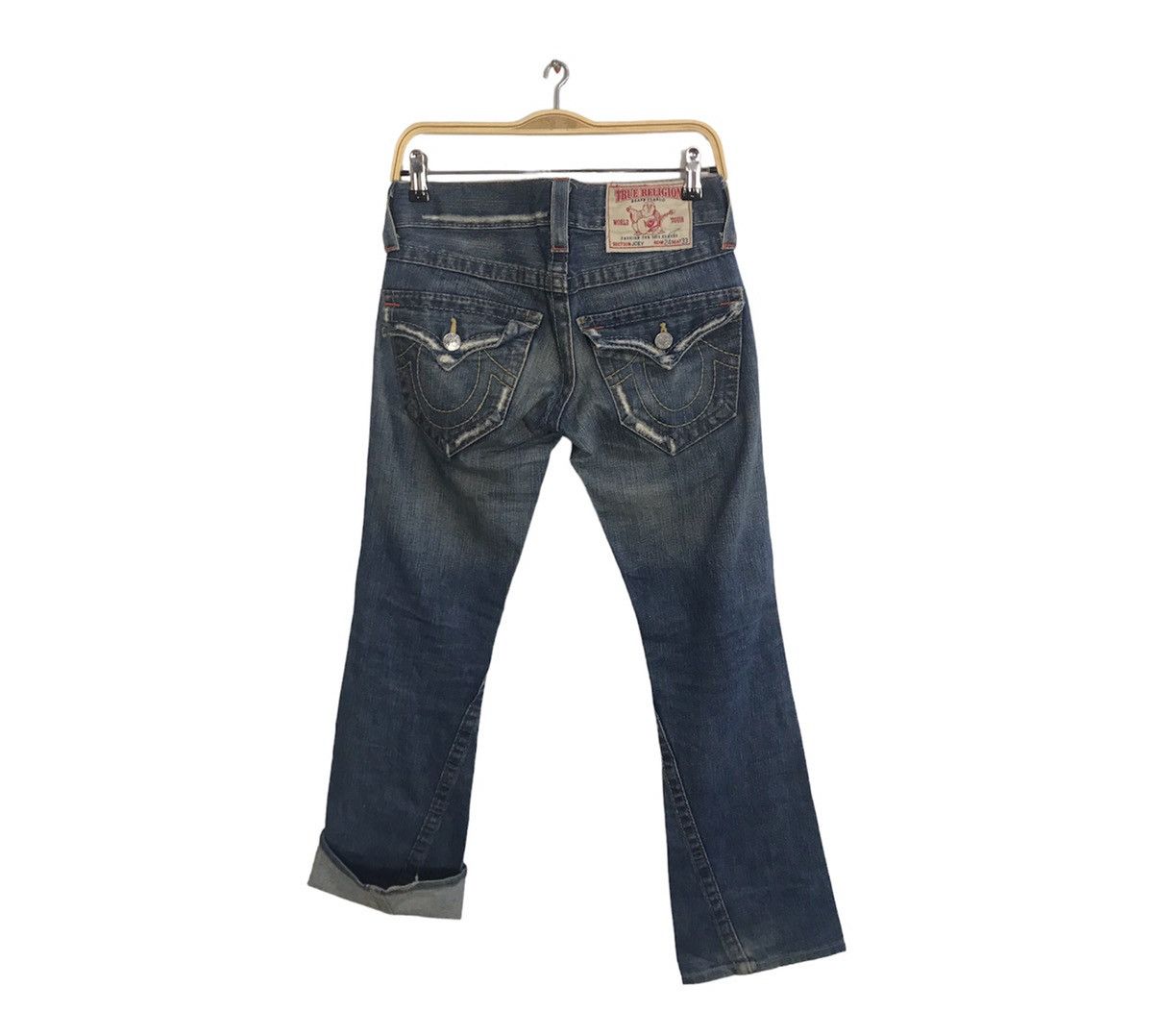Other True Religion Section Joey Brand Denim Flap Pocket Boot Cut Size 29" - 2 Thumbnail