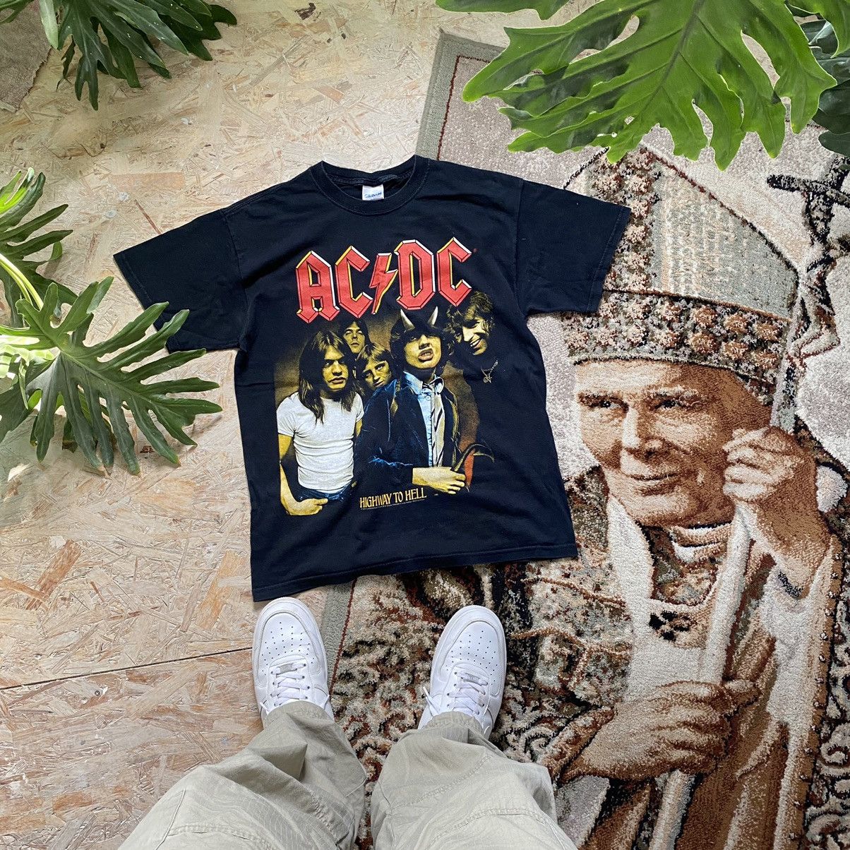 Ac/Dc × Band Tees × Vintage VINTAGE AC/DC RARE T SHIRT BAND TOUR | Grailed