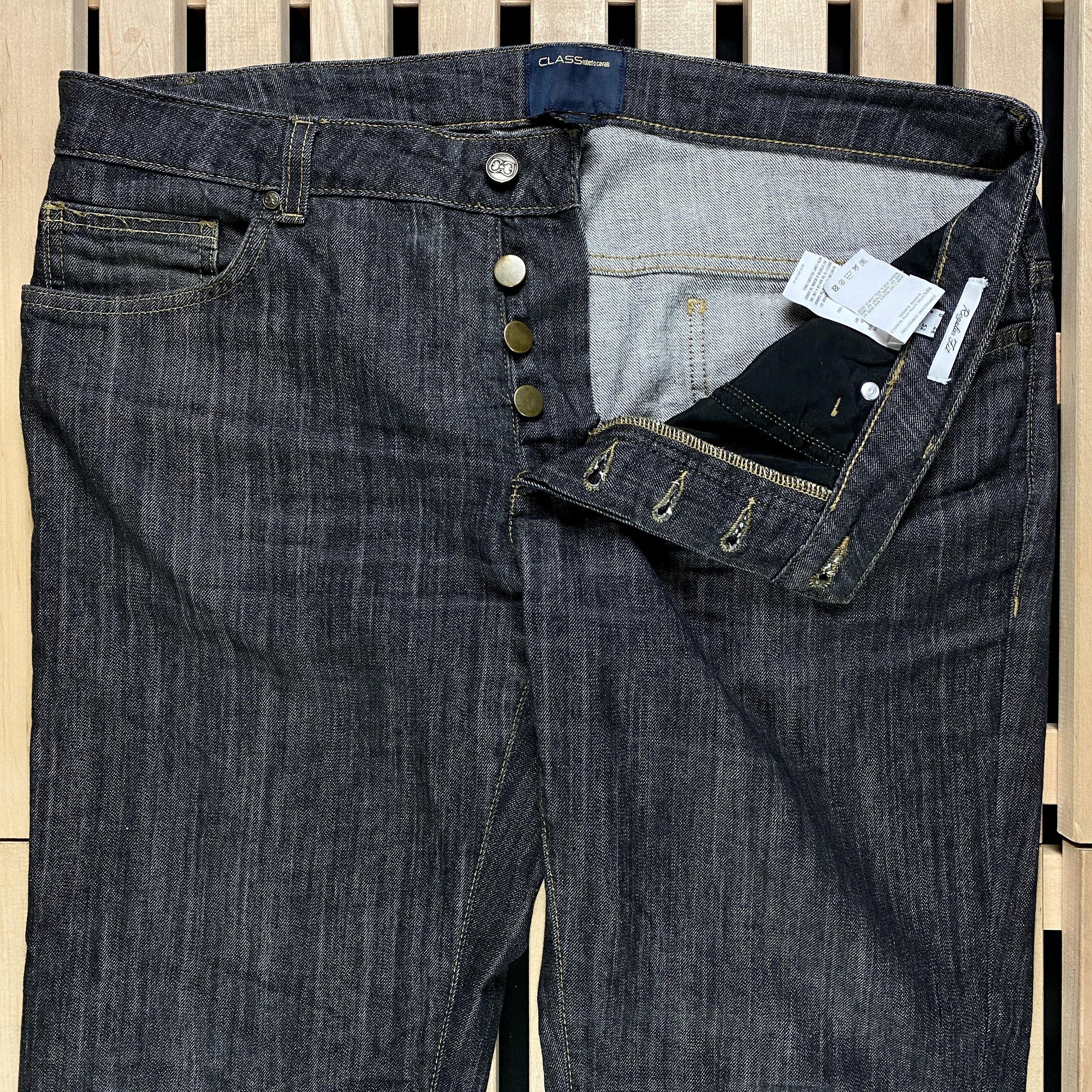 Just Cavalli × Roberto Cavalli Mens Jeans Denim Roberto Cavalli Size 42 Size US 42 / EU 58 - 4 Thumbnail