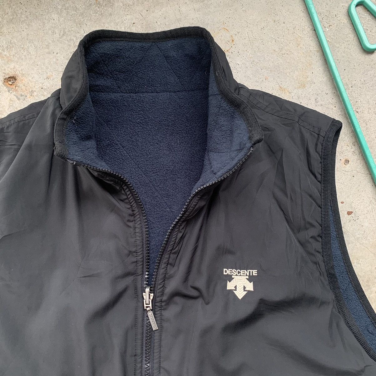 Descente × Japanese Brand Descente Golf tank tops zipper reversible fleece vest Size US M / EU 48-50 / 2 - 9 Thumbnail