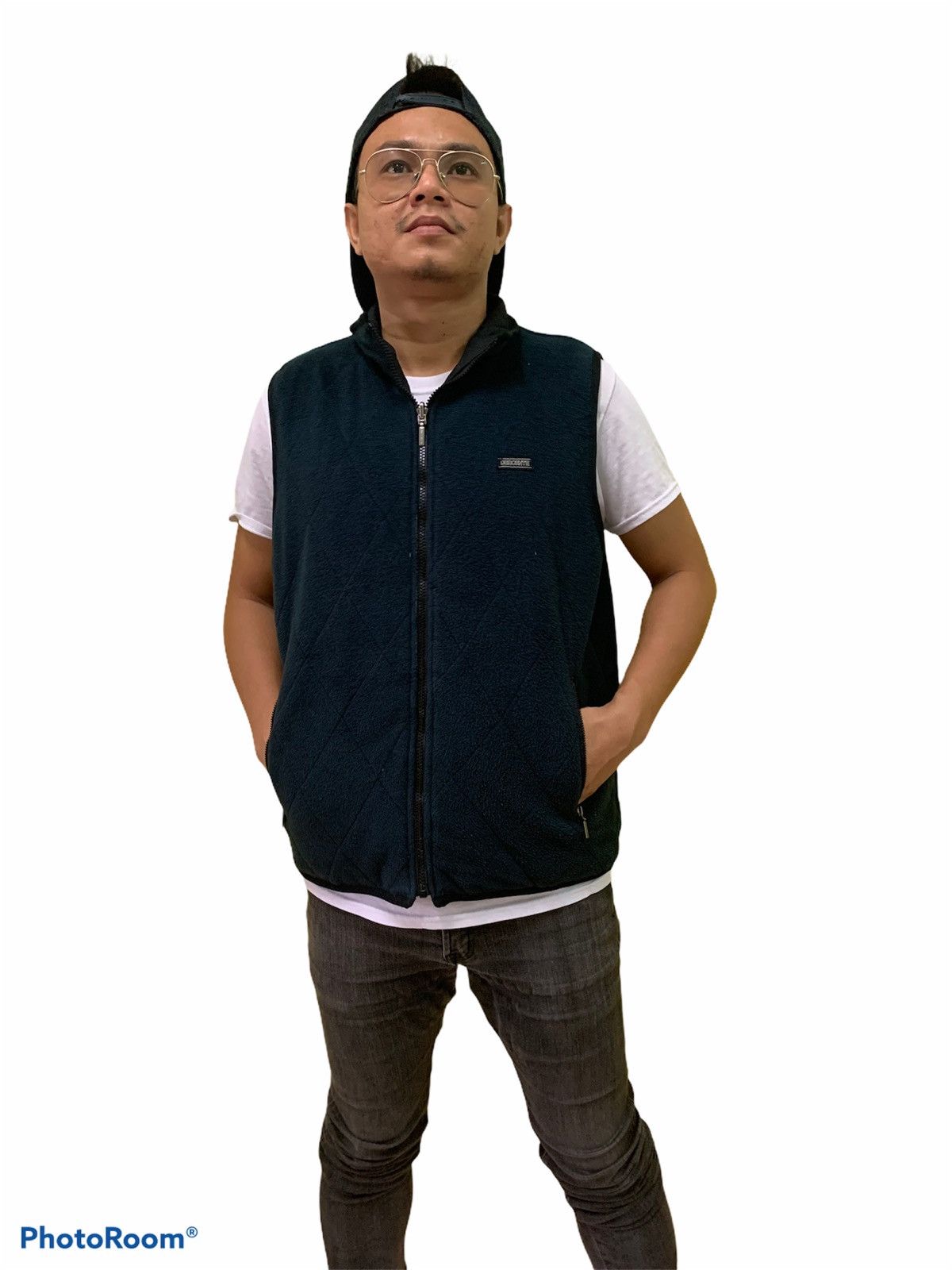 Descente × Japanese Brand Descente Golf tank tops zipper reversible fleece vest Size US M / EU 48-50 / 2 - 3 Thumbnail