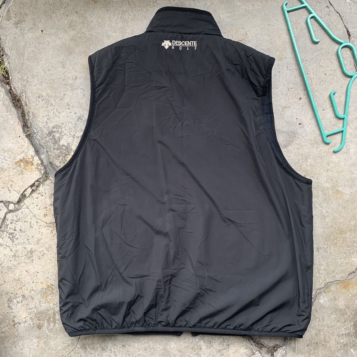 Descente × Japanese Brand Descente Golf tank tops zipper reversible fleece vest Size US M / EU 48-50 / 2 - 8 Thumbnail