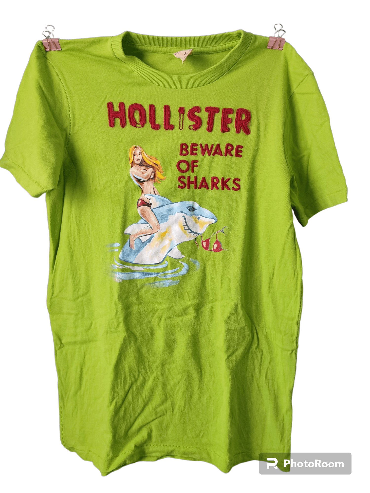 Hollister Hollister Beware Of Sharks Size US M / EU 48-50 / 2 - 1 Thumbnail