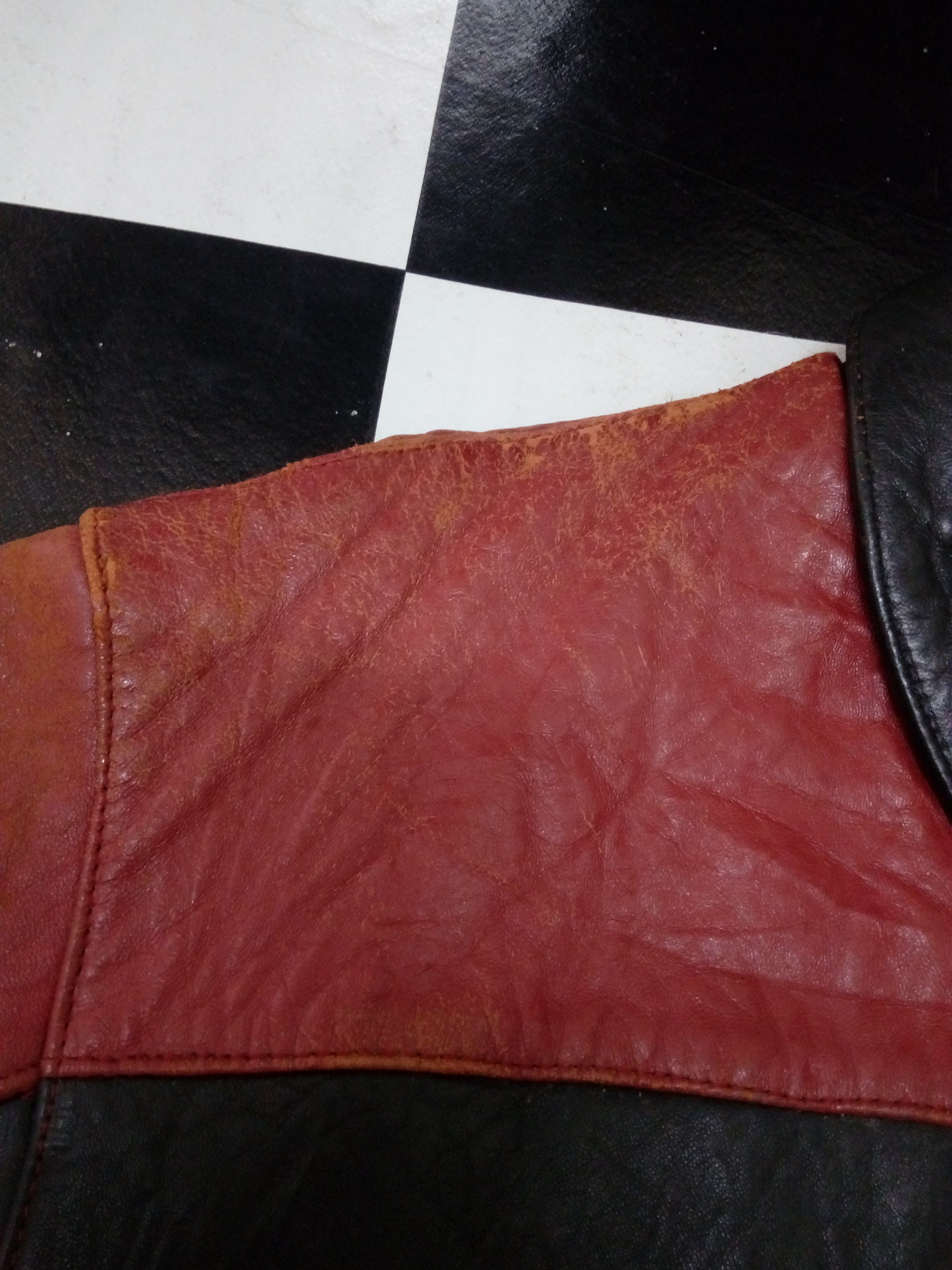 Avirex VINTAGE AVIREX LEATHER JACKET DISTRESSED Size US L / EU 52-54 / 3 - 17 Thumbnail