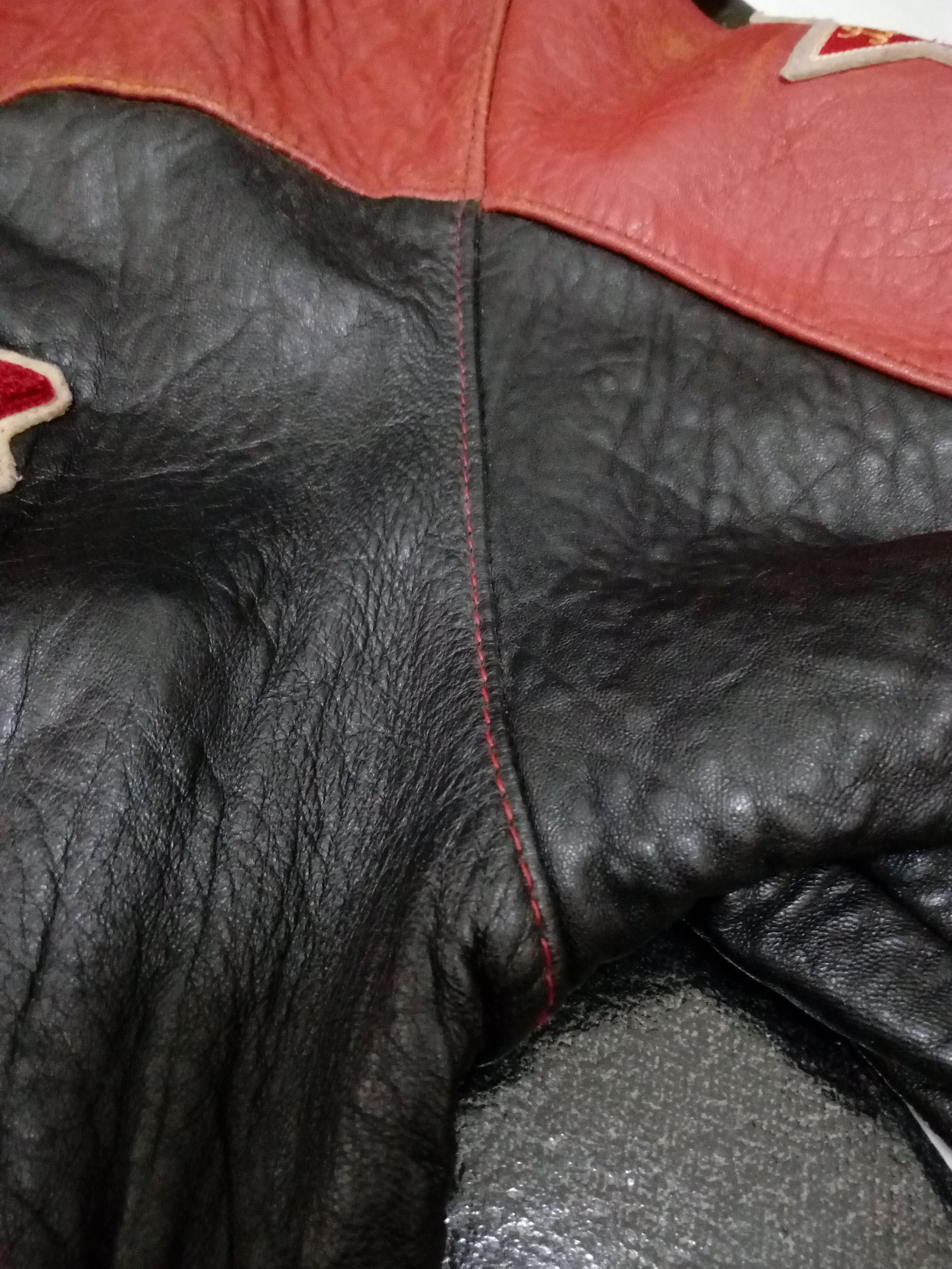 Avirex VINTAGE AVIREX LEATHER JACKET DISTRESSED Size US L / EU 52-54 / 3 - 10 Thumbnail