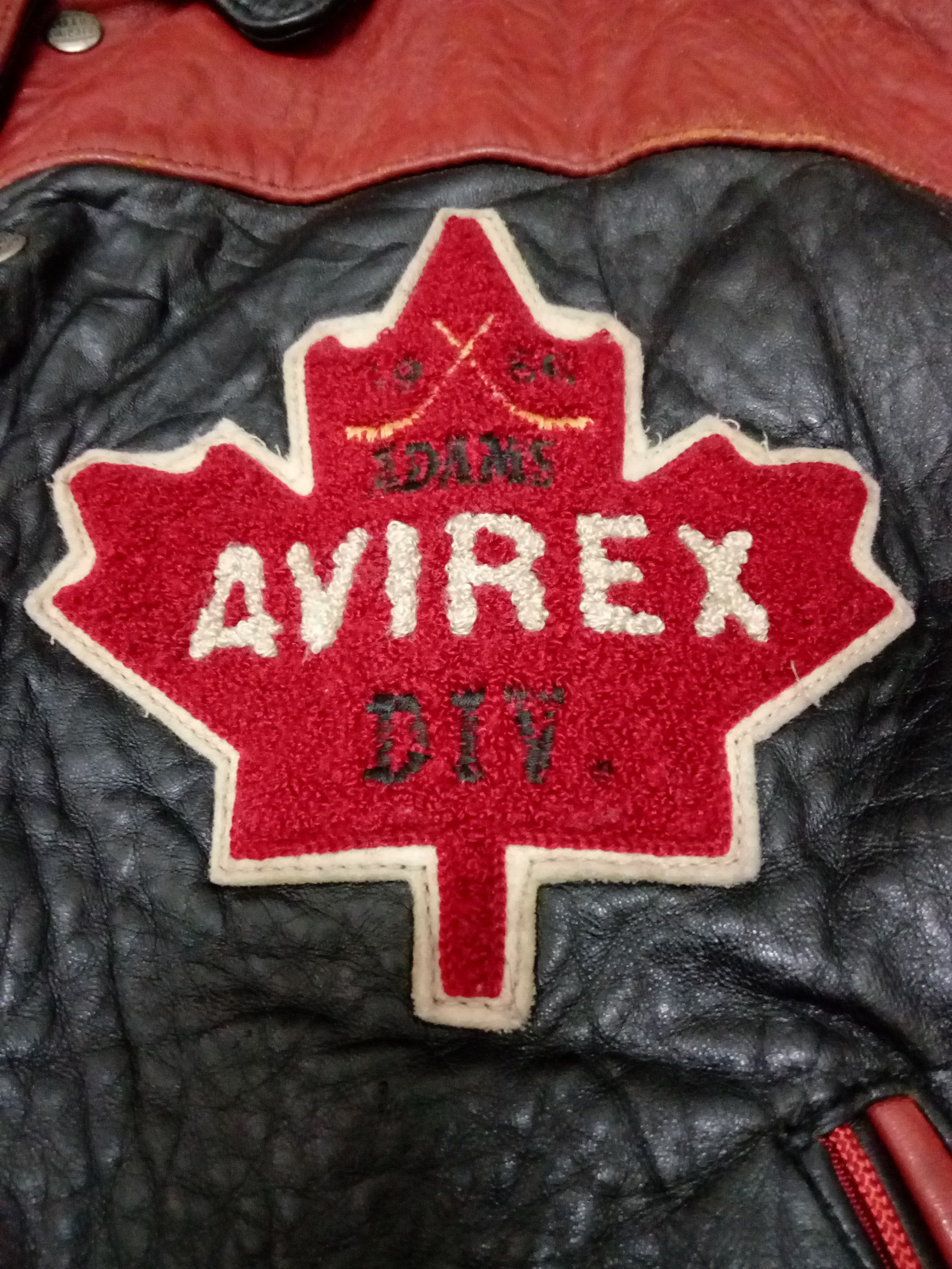 Avirex VINTAGE AVIREX LEATHER JACKET DISTRESSED Size US L / EU 52-54 / 3 - 7 Thumbnail