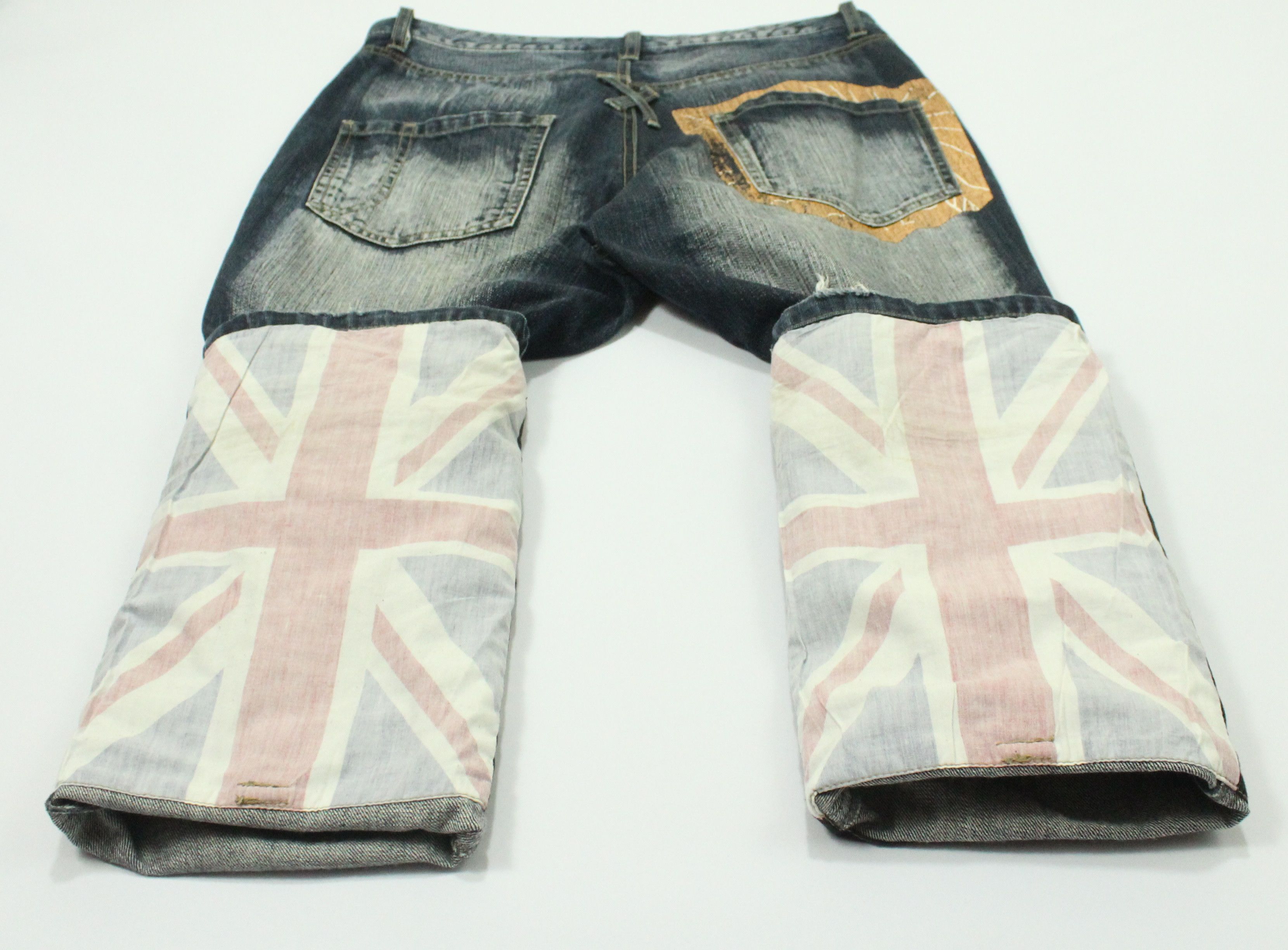PPFM BOOZE PILLS POWDERS PPFM Denim Double Waist Studs Size US 31 - 4 Thumbnail