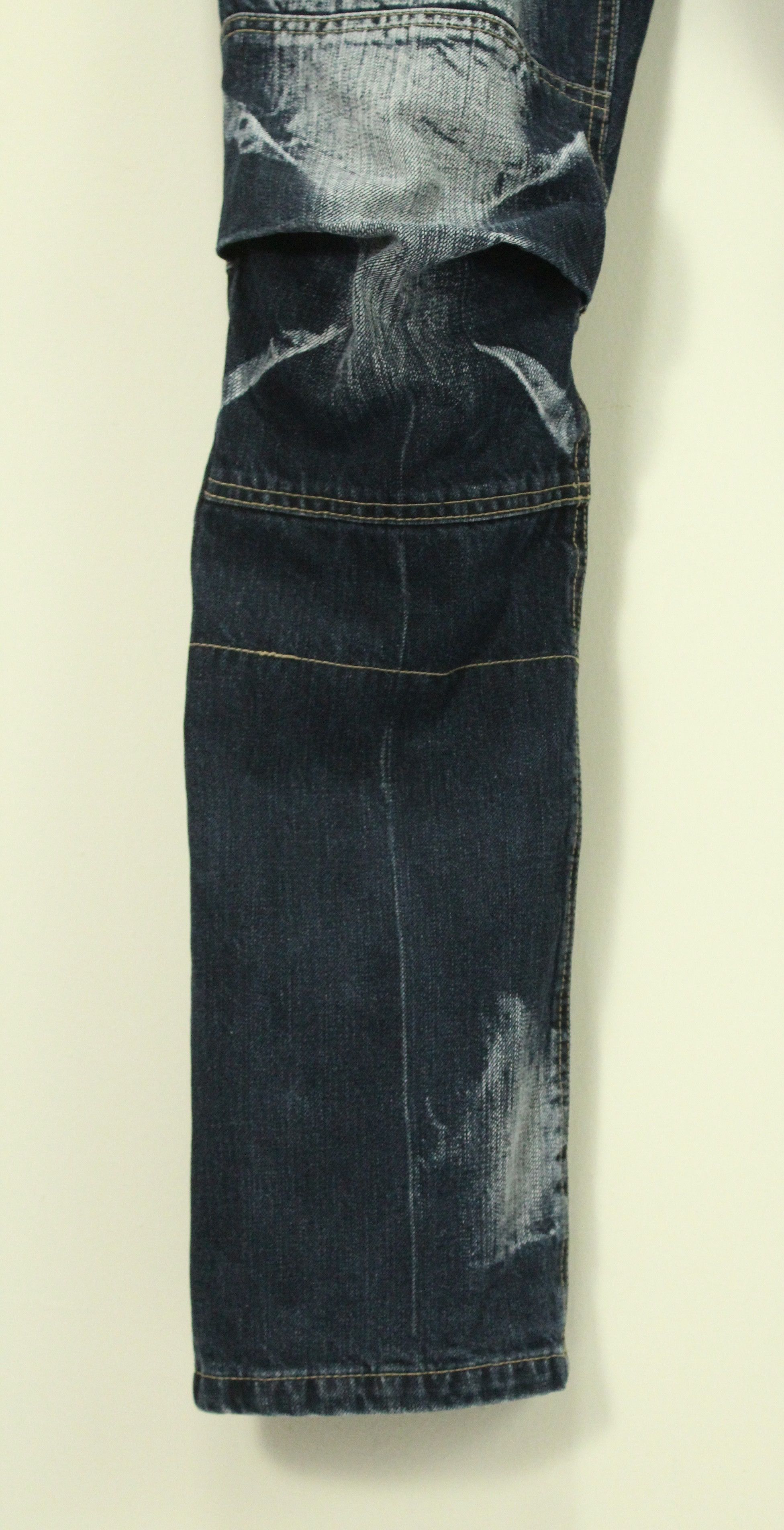 PPFM BOOZE PILLS POWDERS PPFM Denim Double Waist Studs Size US 31 - 10 Thumbnail