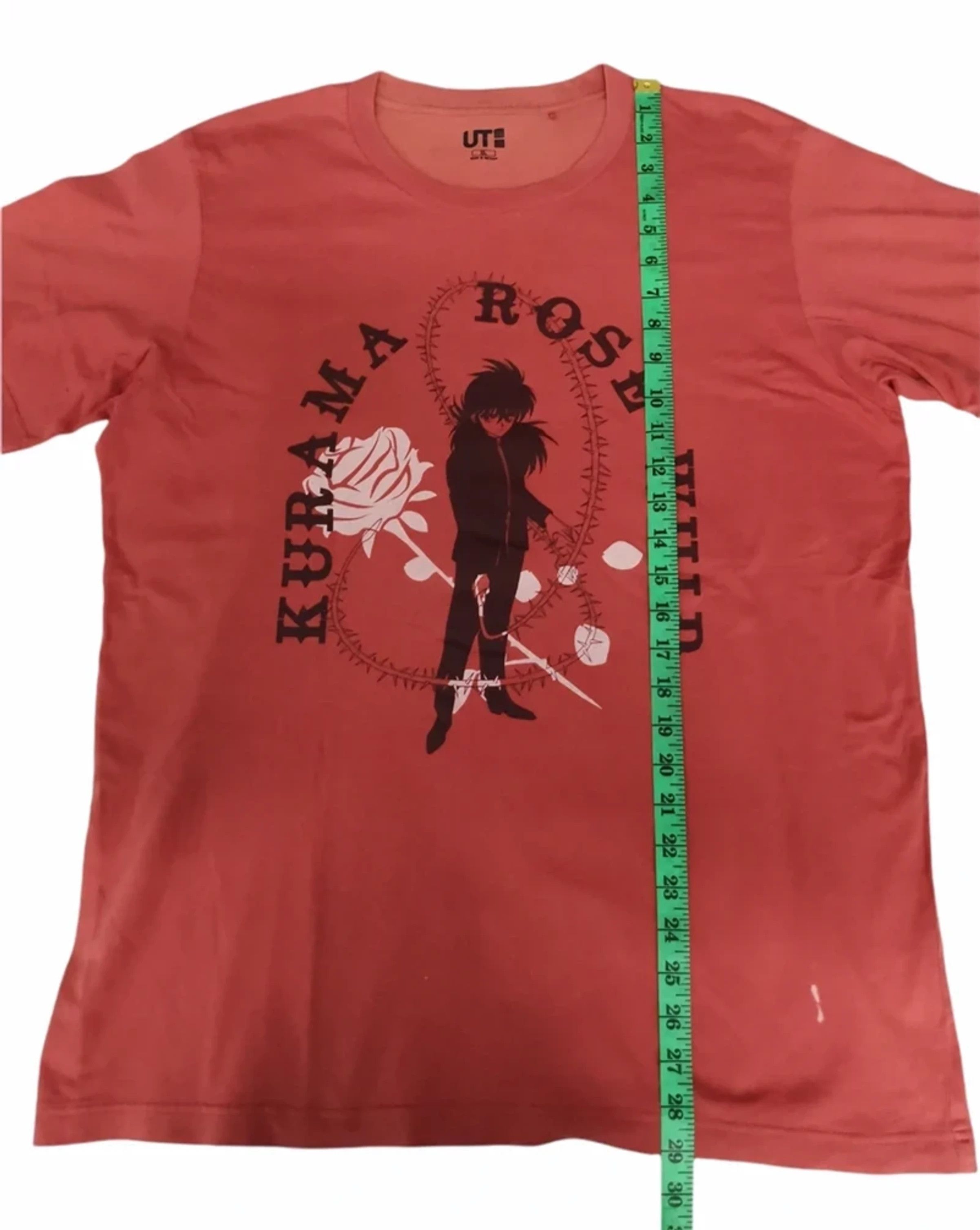 Anime Kurama Yu Yu Hakusho Japan Anime Tee Akira Bleach Size US XL / EU 56 / 4 - 6 Thumbnail
