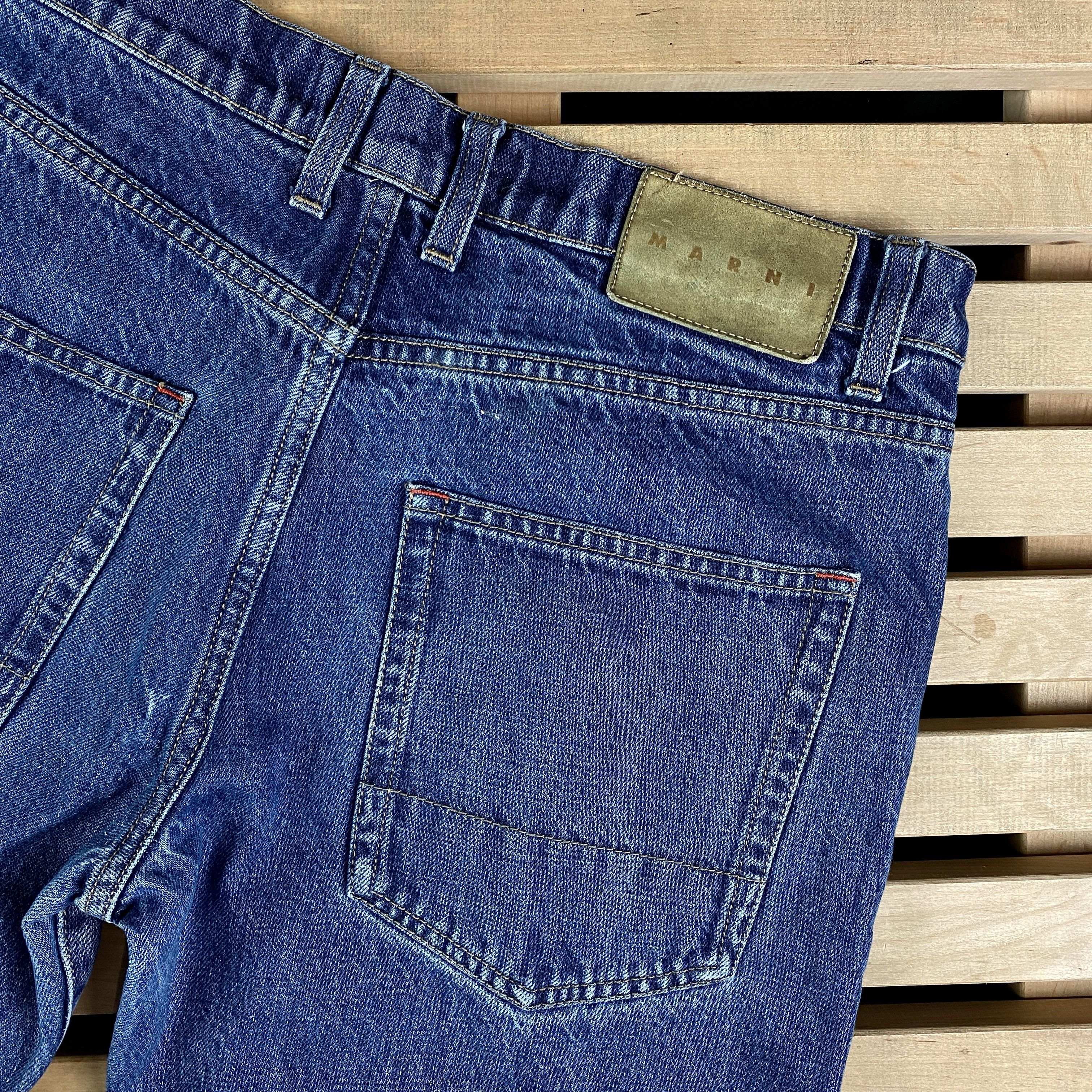 Marni Womens Jeans Denim Bridge Pants Marni Size 26 Blue Size 26" / US 2 / IT 38 - 5 Thumbnail