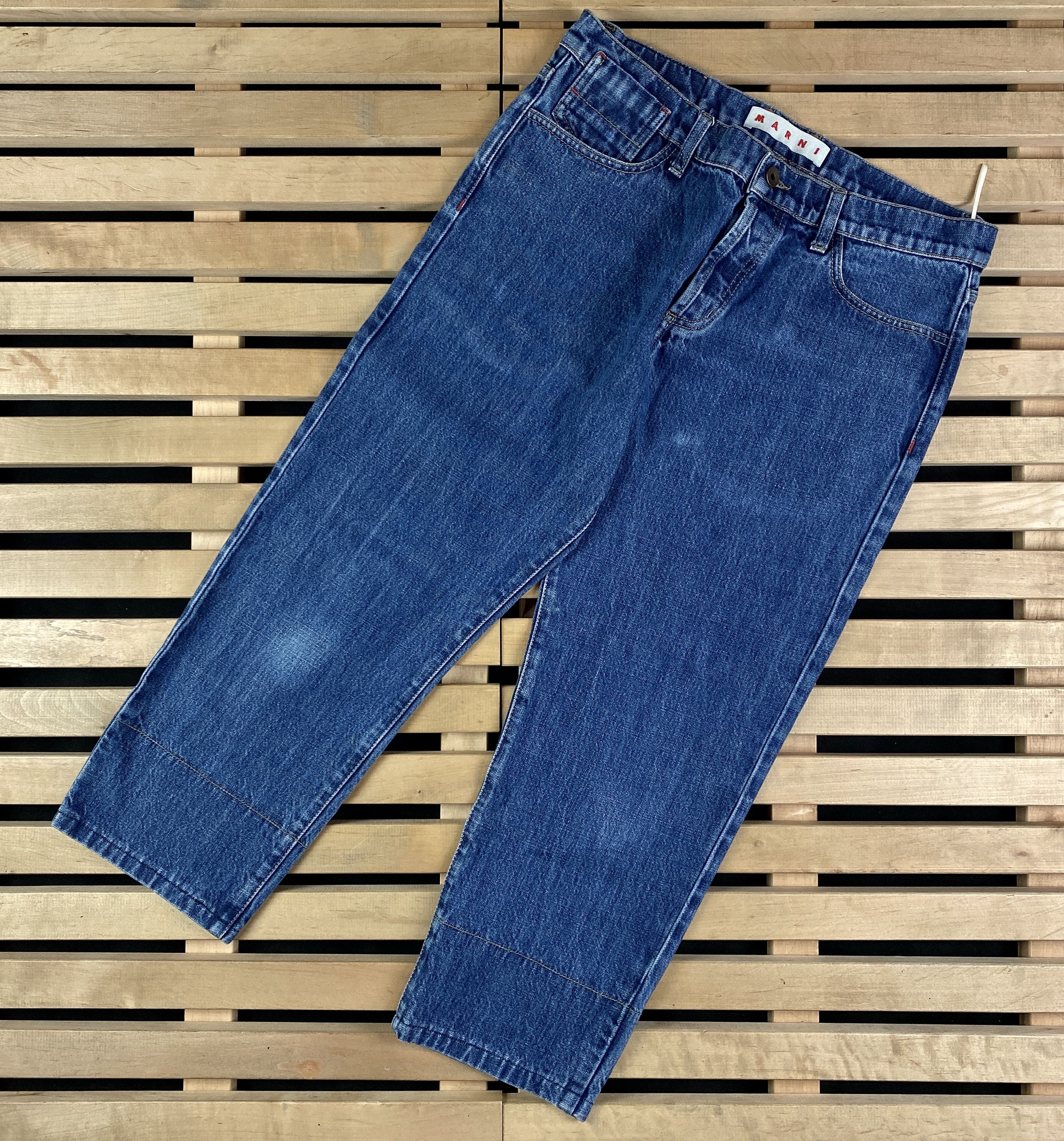 Marni Womens Jeans Denim Bridge Pants Marni Size 26 Blue Size 26" / US 2 / IT 38 - 1 Thumbnail