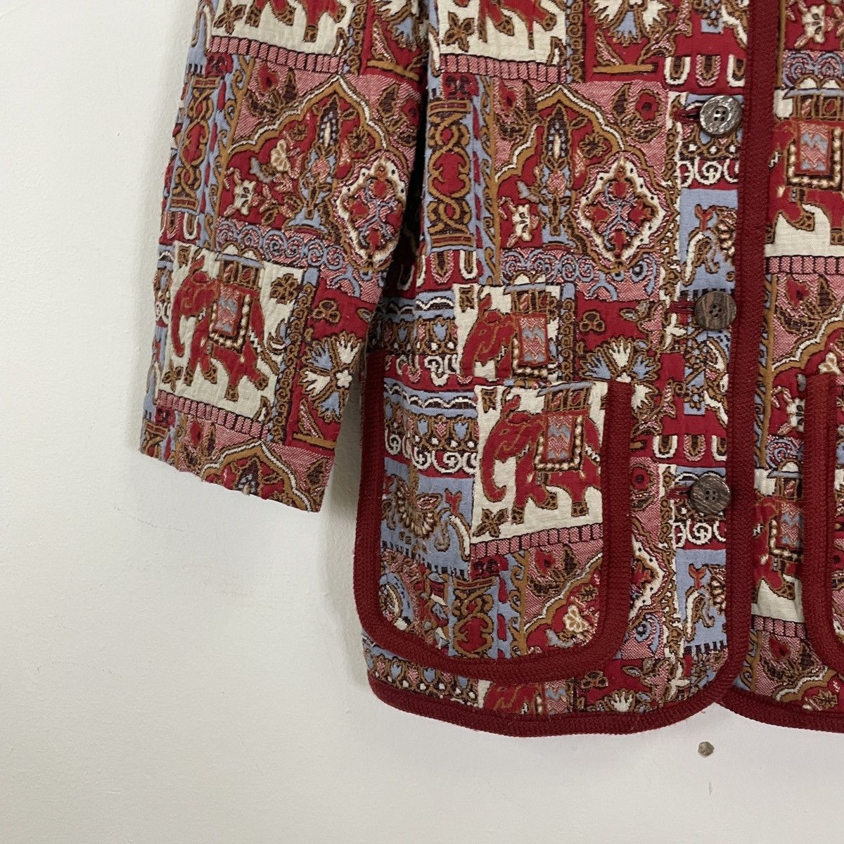 Habitat × Japanese Brand Vintage Michelline Habitat Unisex Tweed Jacket Size US M / EU 48-50 / 2 - 3 Thumbnail