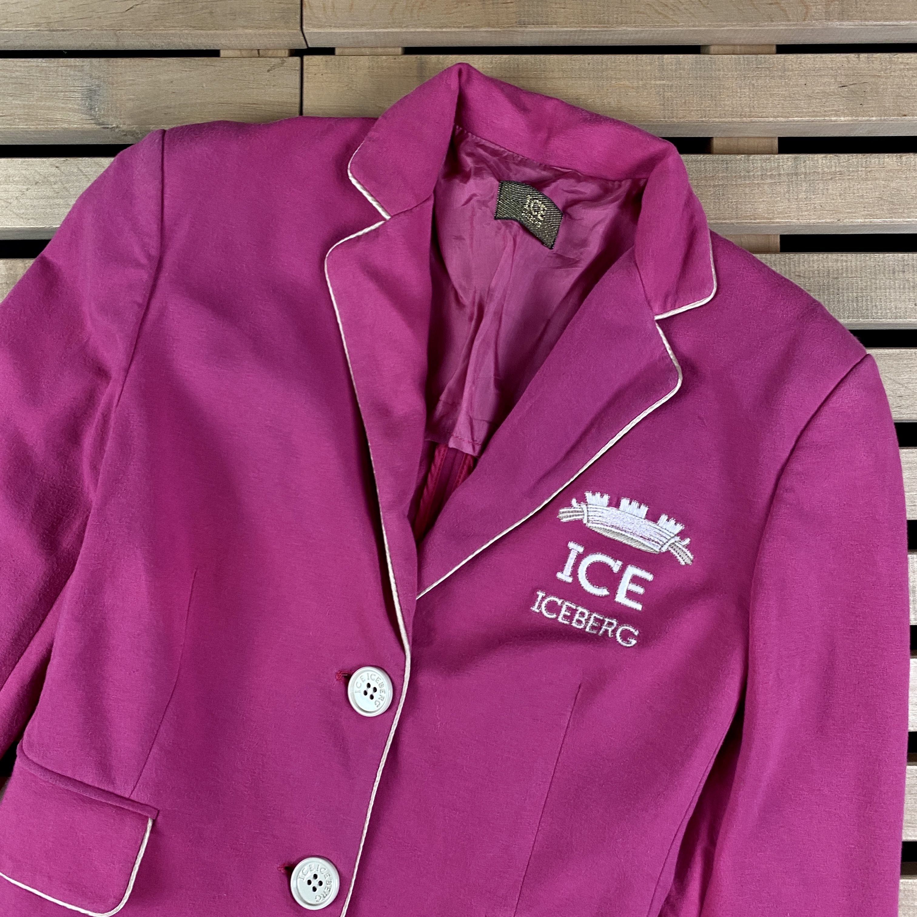 Iceberg Womens Blazer Basic Jacket Iceberg Size S/42 Size S / US 4 / IT 40 - 2 Thumbnail