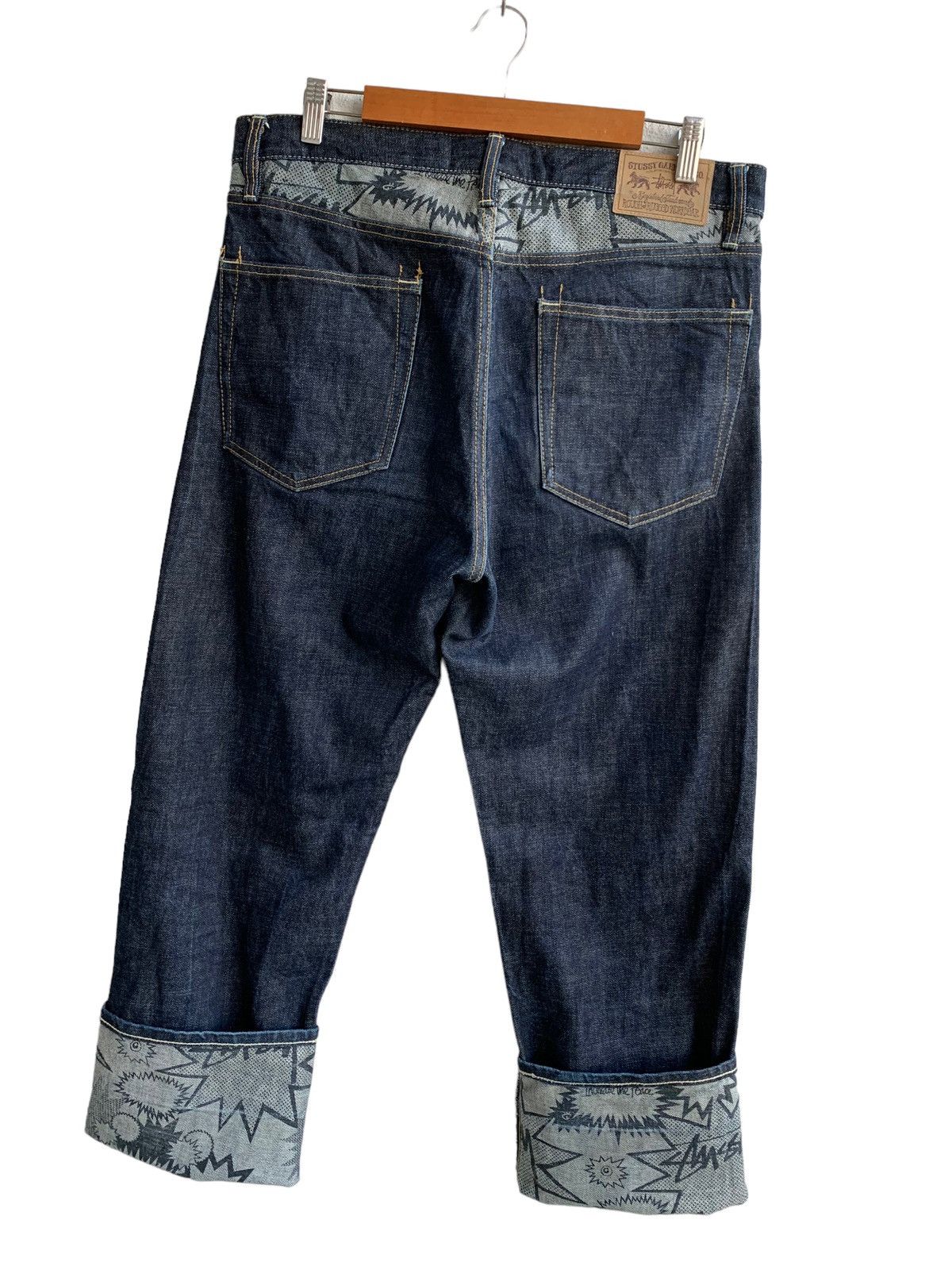Stussy Vintage Stussy Rough & Rugged Denim Size US 33 - 3 Thumbnail