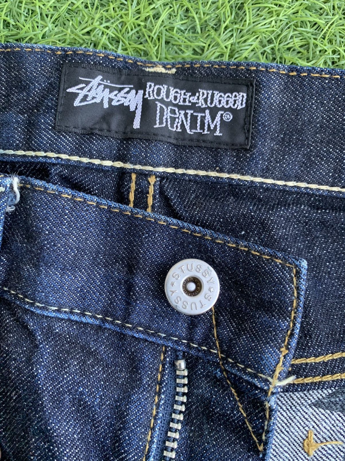 Stussy Vintage Stussy Rough & Rugged Denim Size US 33 - 12 Thumbnail