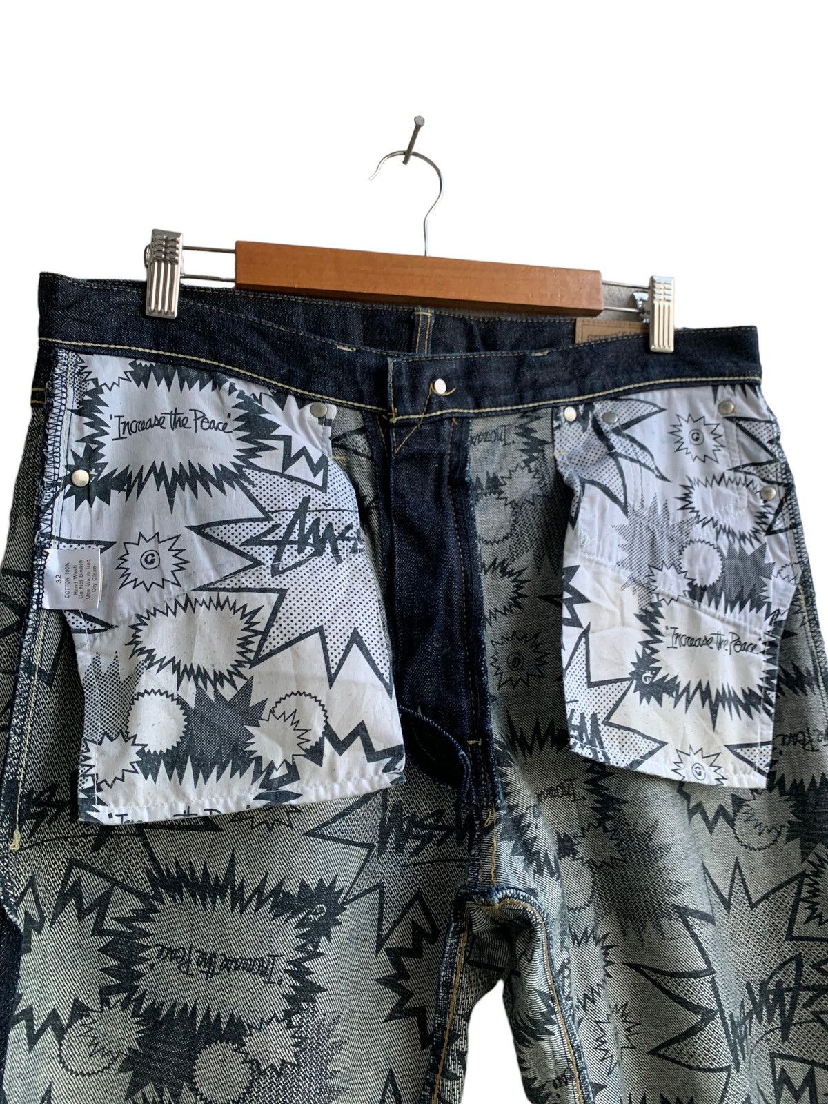 Stussy Vintage Stussy Rough & Rugged Denim Size US 33 - 11 Thumbnail