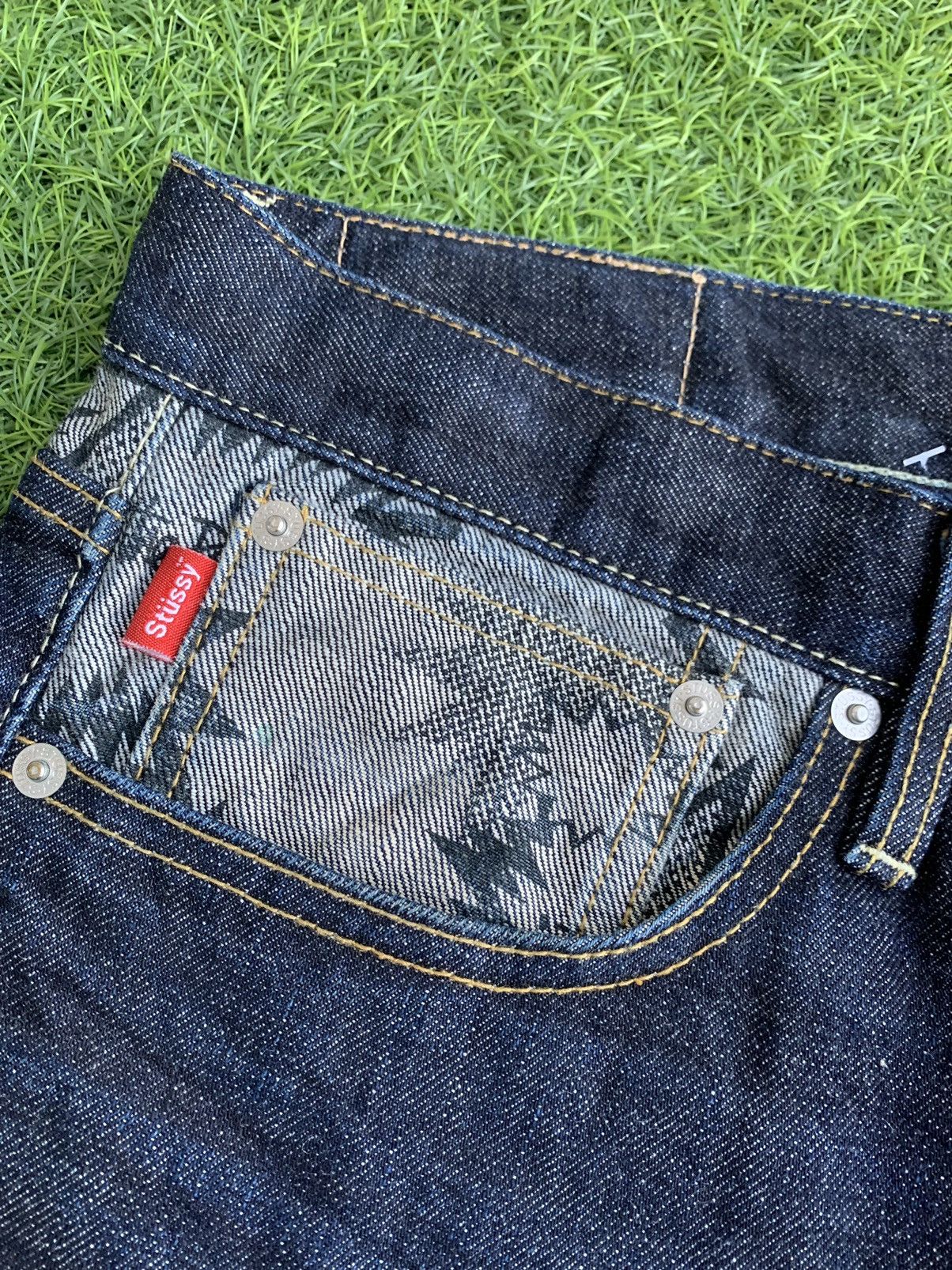 Stussy Vintage Stussy Rough & Rugged Denim Size US 33 - 13 Thumbnail