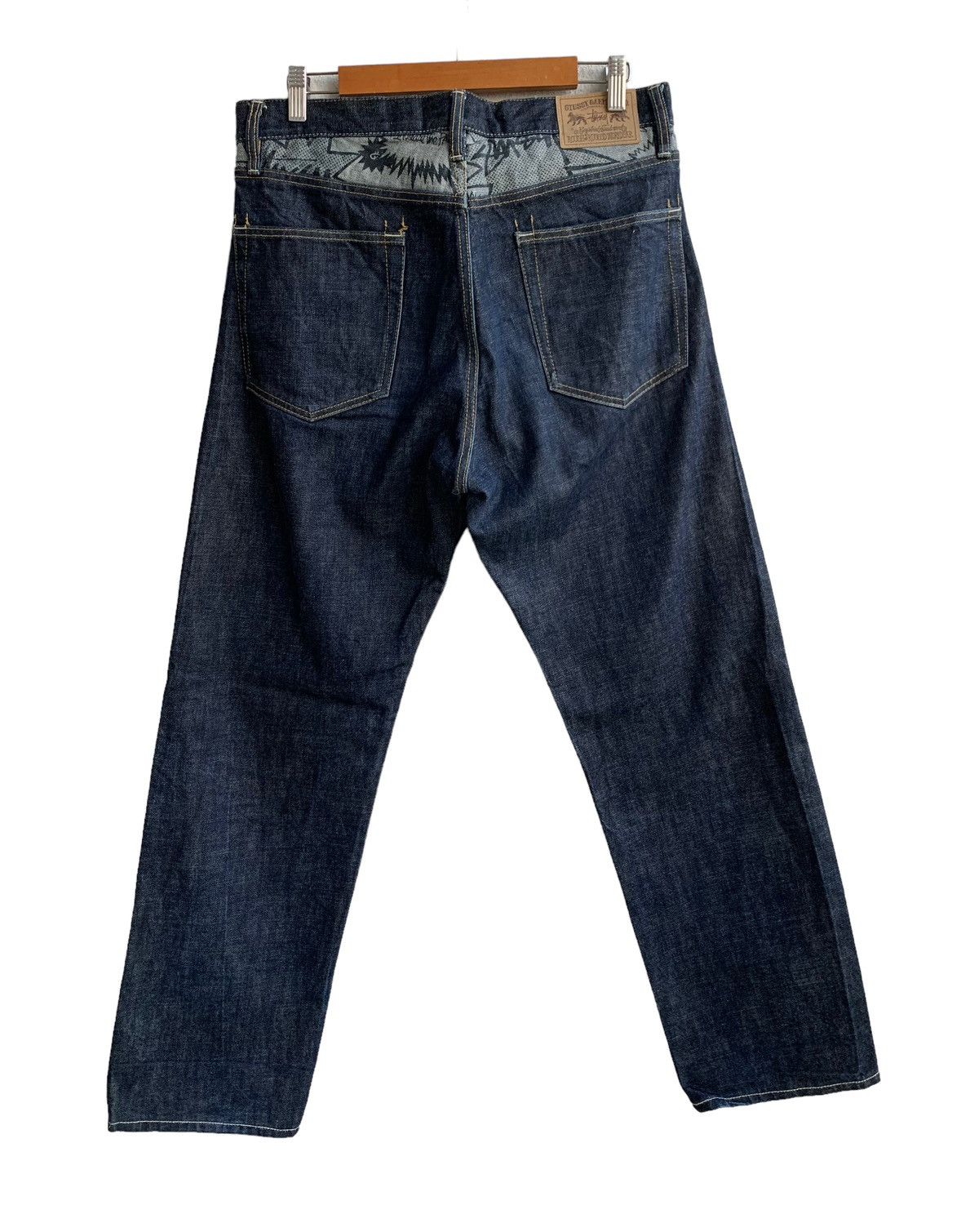 Stussy Vintage Stussy Rough & Rugged Denim Size US 33 - 5 Thumbnail