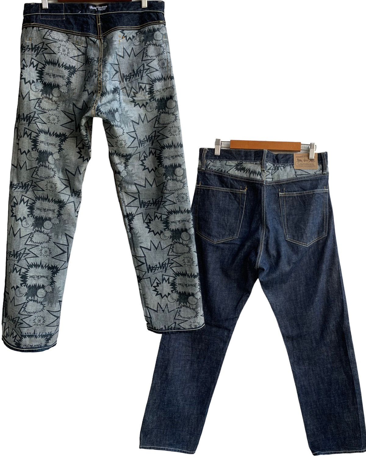 Stussy Vintage Stussy Rough & Rugged Denim Size US 33 - 2 Thumbnail