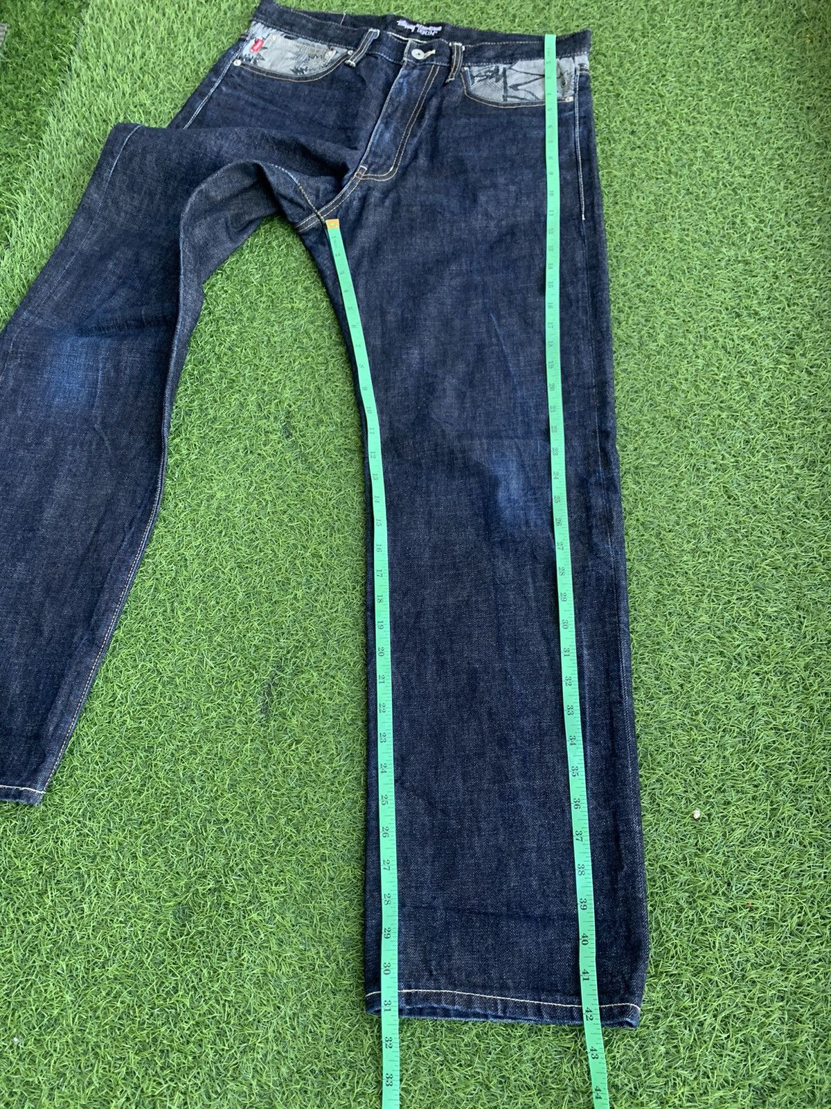 Stussy Vintage Stussy Rough & Rugged Denim Size US 33 - 19 Thumbnail