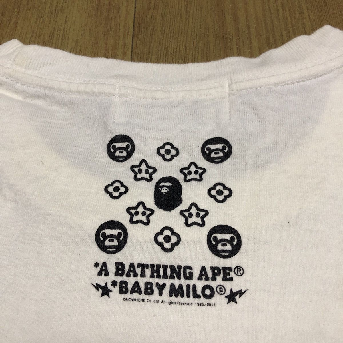 Bape 🔥OG 2012 A Bathing Ape Baby Milo Tokyo Disney Sea Monogram Size US M / EU 48-50 / 2 - 4 Thumbnail