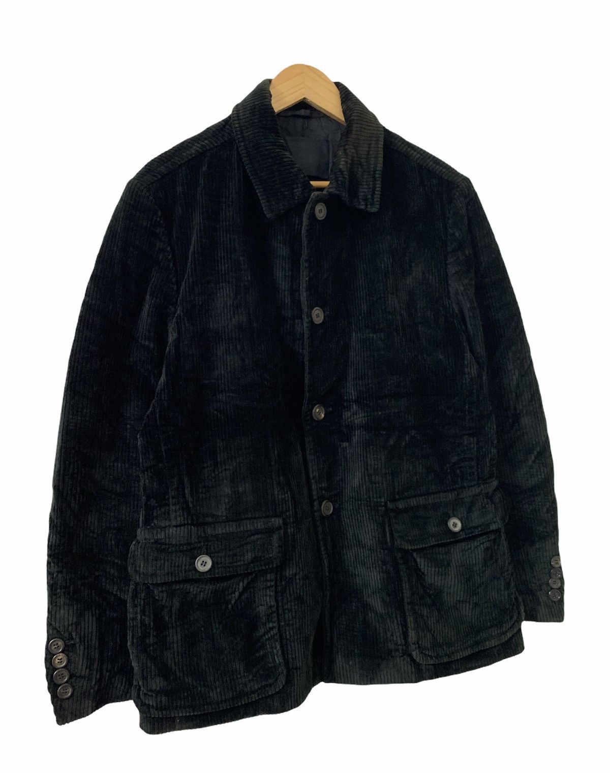 Prada 🇮🇹PRADA Corduroy Button Jacket Size US M / EU 48-50 / 2 - 1 Thumbnail