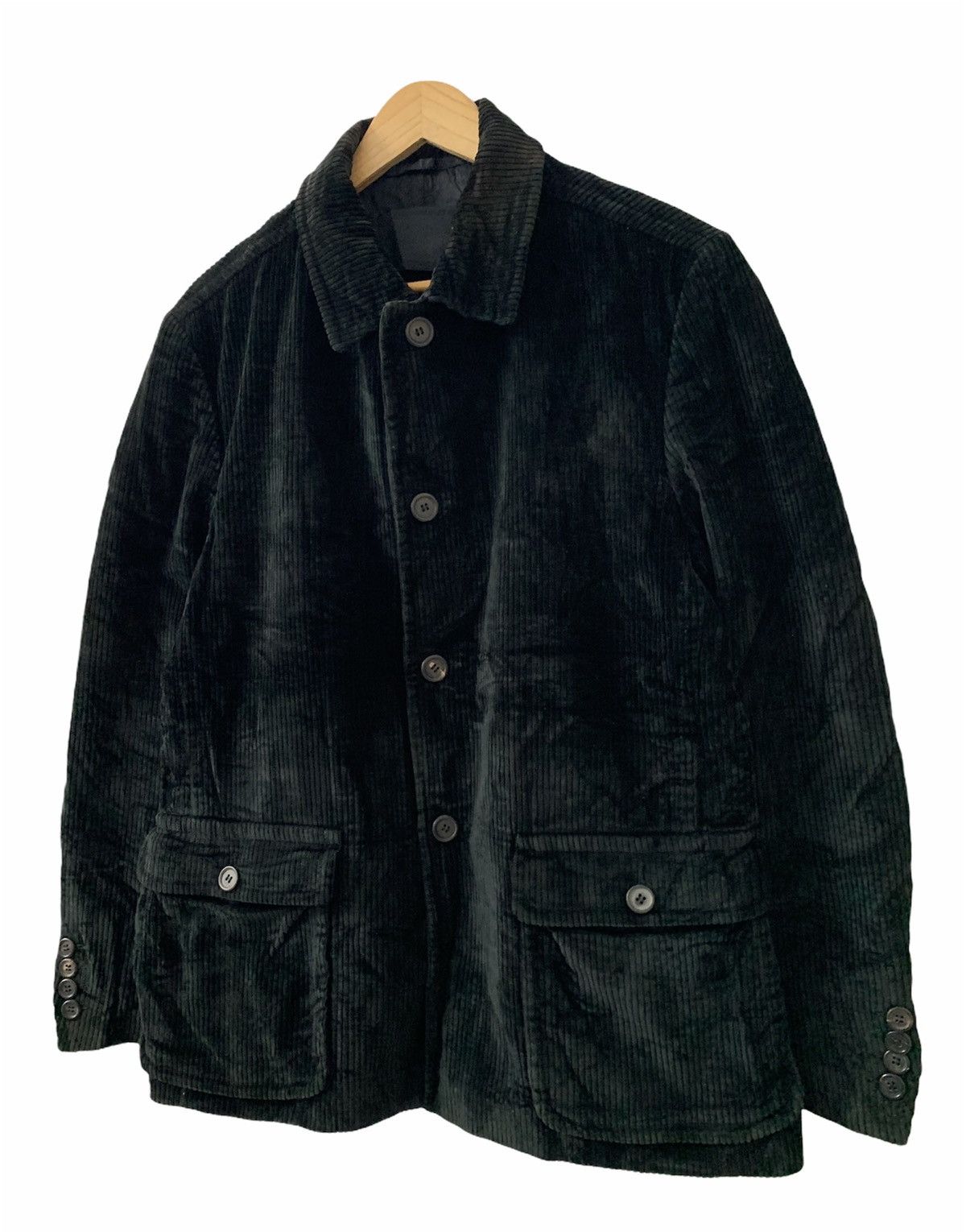 Prada 🇮🇹PRADA Corduroy Button Jacket Size US M / EU 48-50 / 2 - 6 Thumbnail