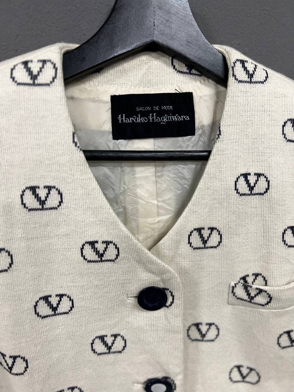 Japanese Brand HARUKO HAGUIWARA MONOGRAM SWEATERS Size M / US 6-8 / IT 42-44 - 5 Thumbnail