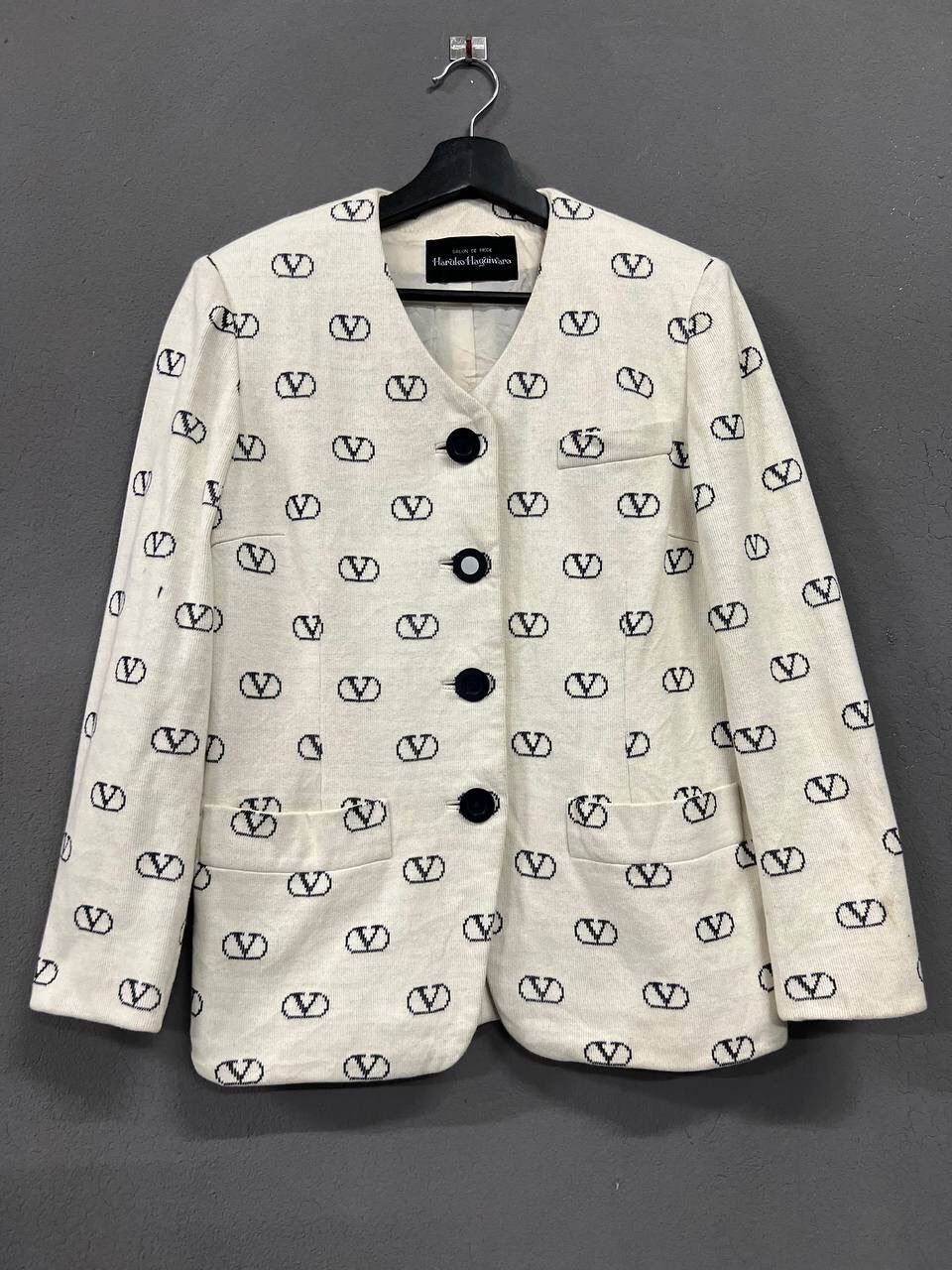 Japanese Brand HARUKO HAGUIWARA MONOGRAM SWEATERS Size M / US 6-8 / IT 42-44 - 4 Thumbnail