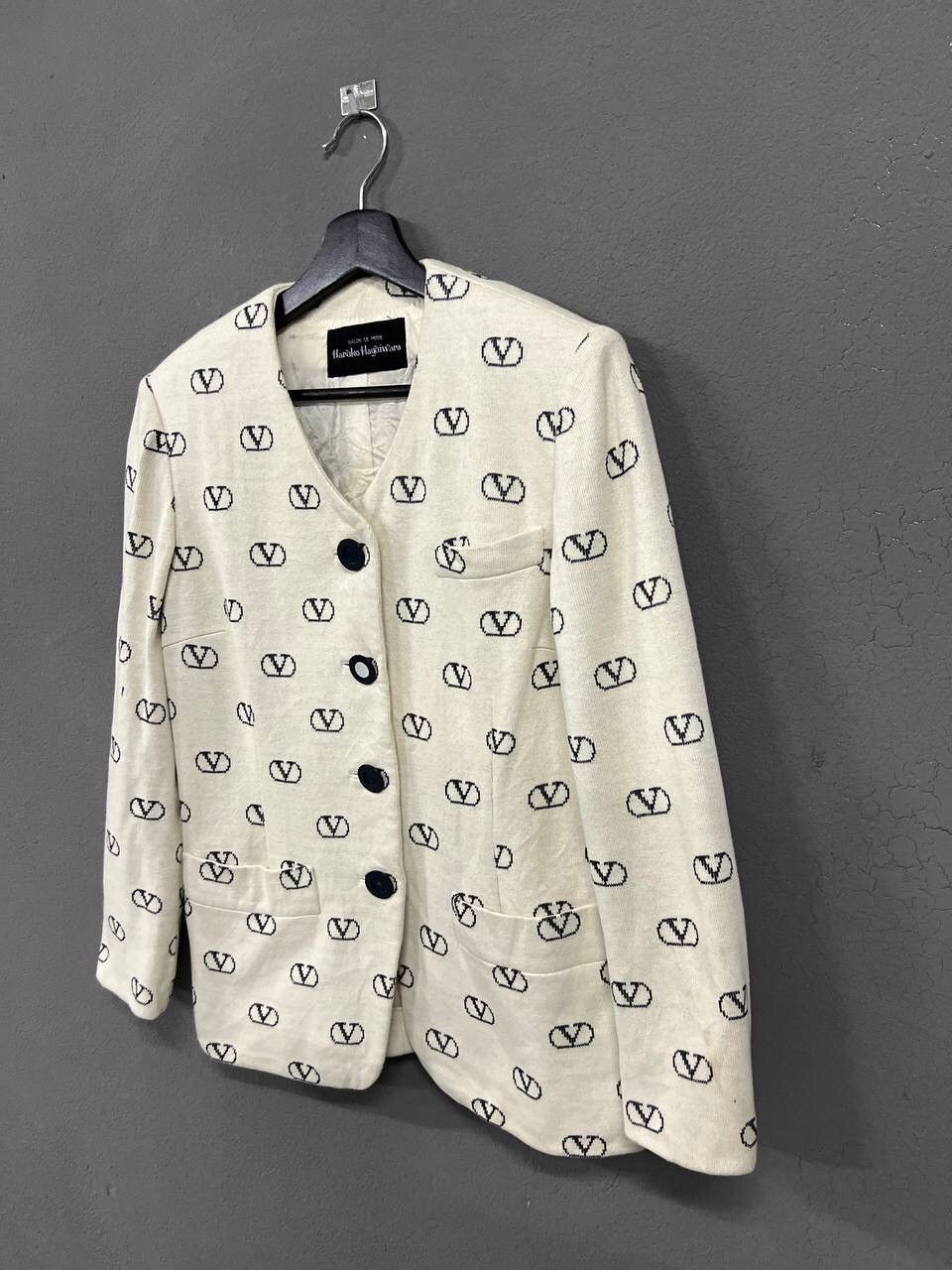 Japanese Brand HARUKO HAGUIWARA MONOGRAM SWEATERS Size M / US 6-8 / IT 42-44 - 3 Thumbnail