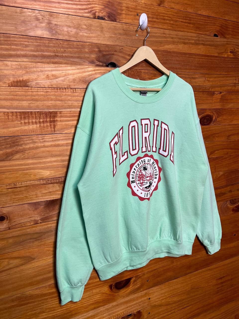 Gildan VINTAGE SWEATSHIRT ANIVERSARY OF FLORIDA Size US L / EU 52-54 / 3 - 2 Thumbnail