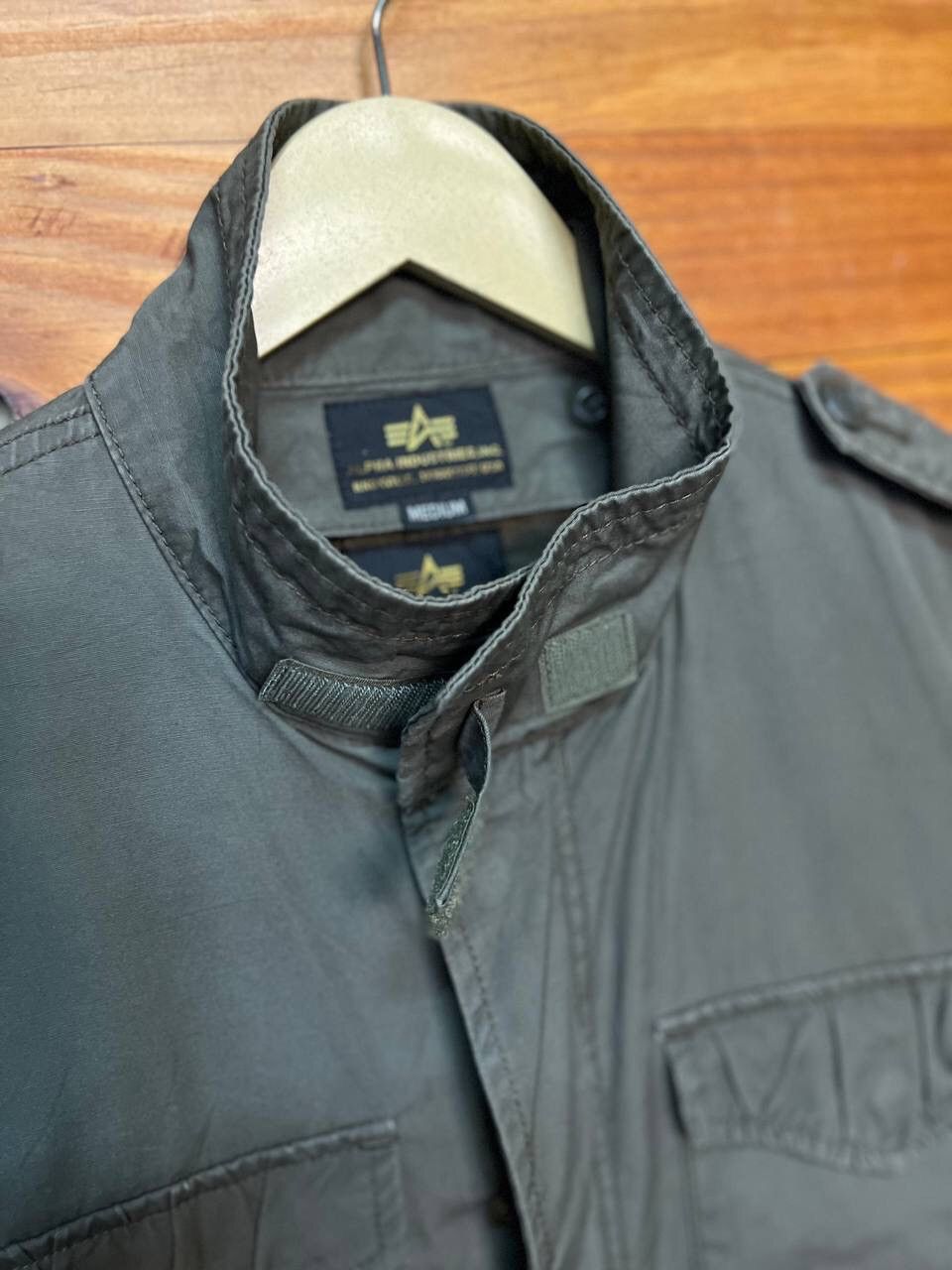 Alpha Industries ALPHA INDUSTRIES JACKET WITH POLYESTER LINING Size US M / EU 48-50 / 2 - 7 Thumbnail