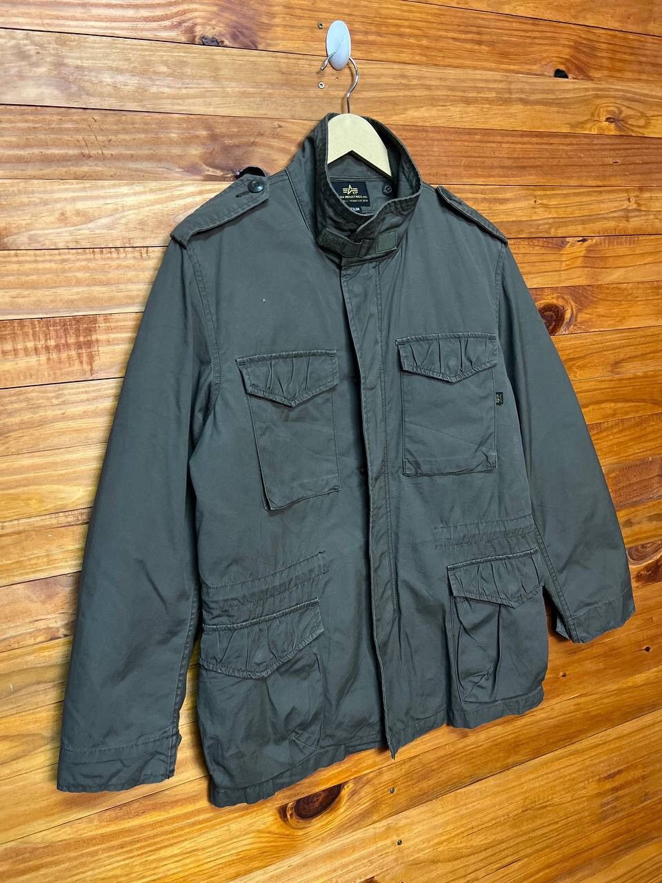 Alpha Industries ALPHA INDUSTRIES JACKET WITH POLYESTER LINING Size US M / EU 48-50 / 2 - 2 Thumbnail