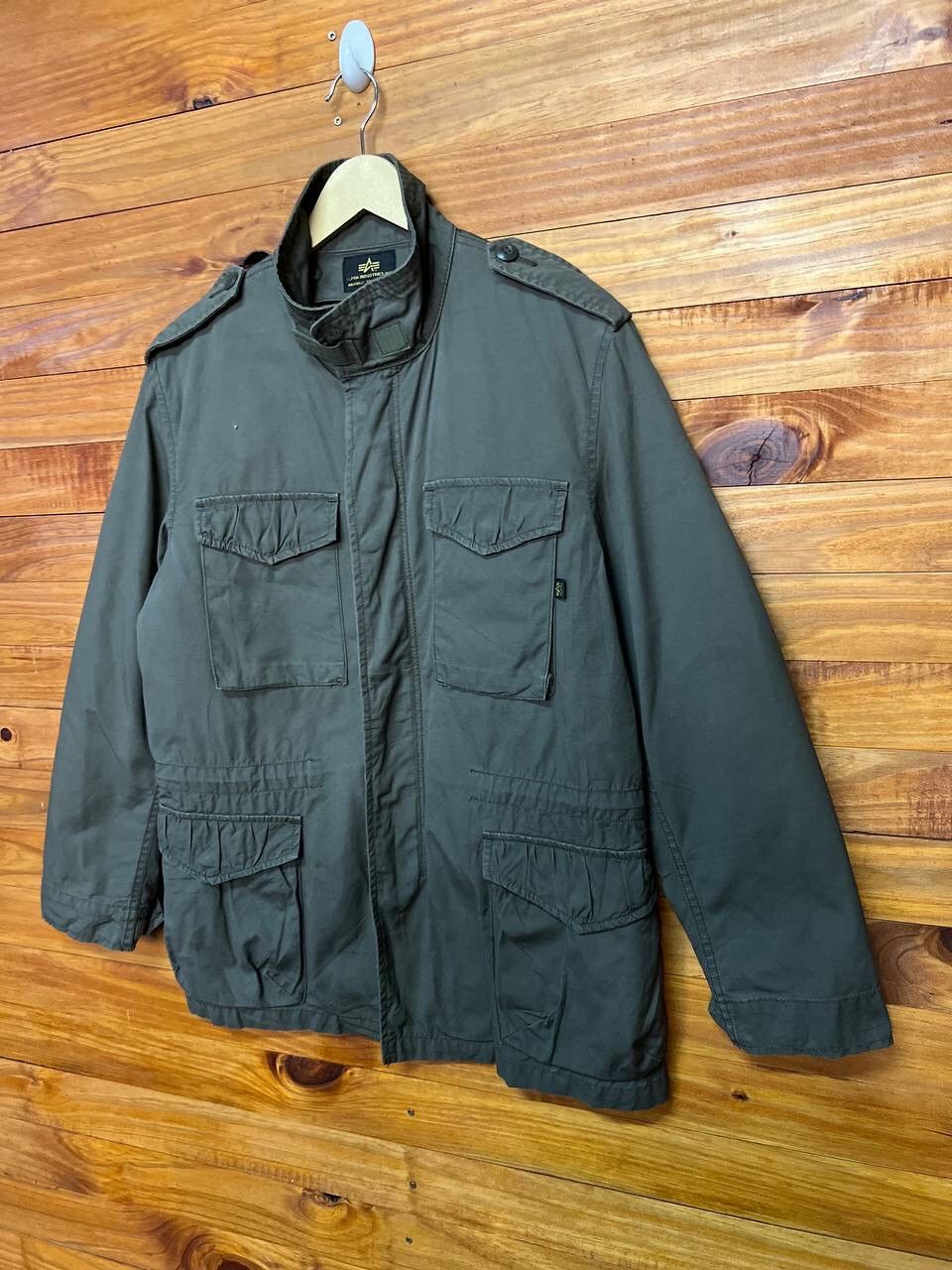 Alpha Industries ALPHA INDUSTRIES JACKET WITH POLYESTER LINING Size US M / EU 48-50 / 2 - 3 Thumbnail