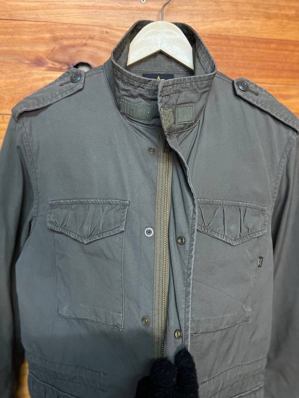 Alpha Industries ALPHA INDUSTRIES JACKET WITH POLYESTER LINING Size US M / EU 48-50 / 2 - 5 Thumbnail