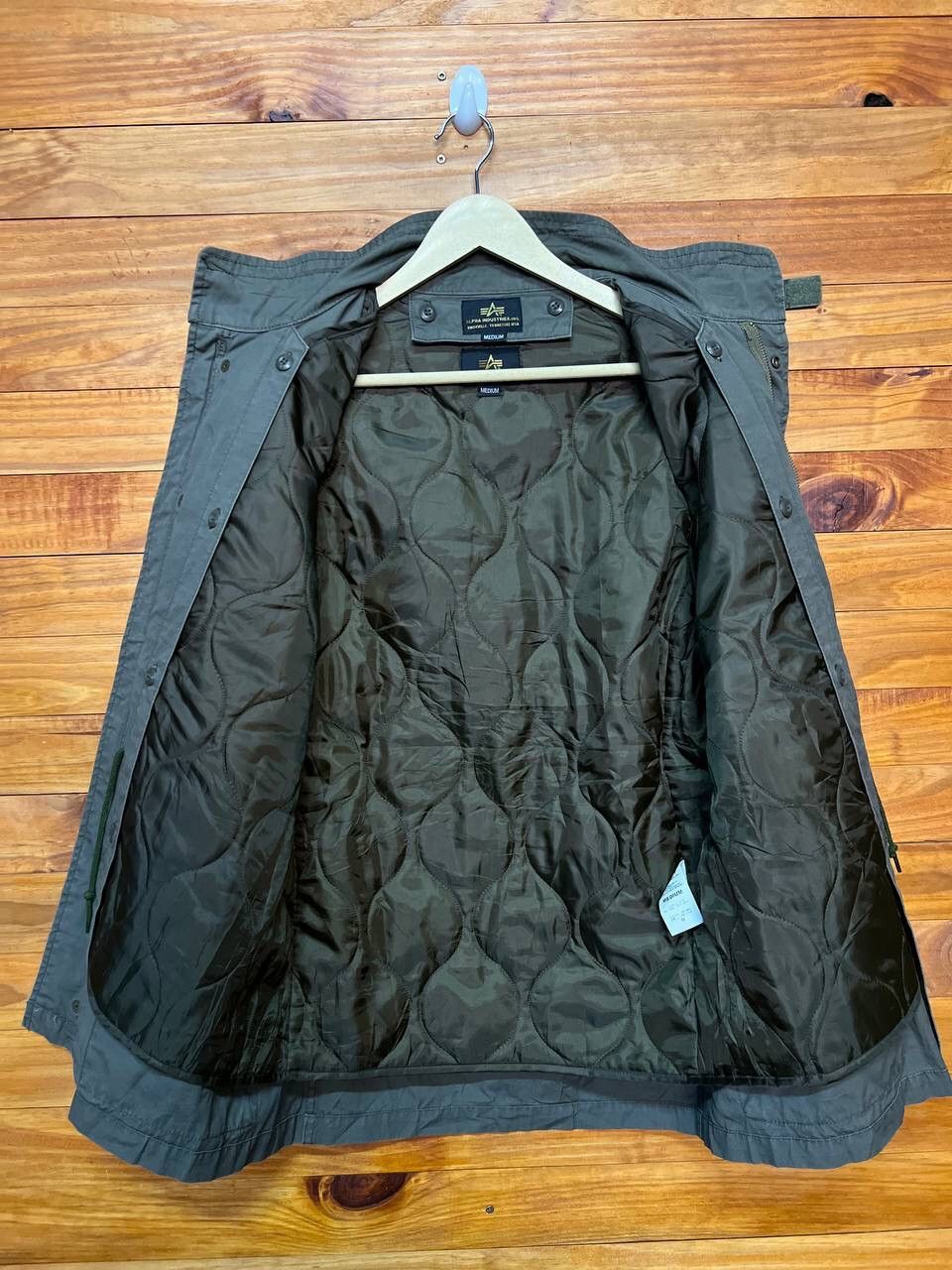 Alpha Industries ALPHA INDUSTRIES JACKET WITH POLYESTER LINING Size US M / EU 48-50 / 2 - 10 Thumbnail