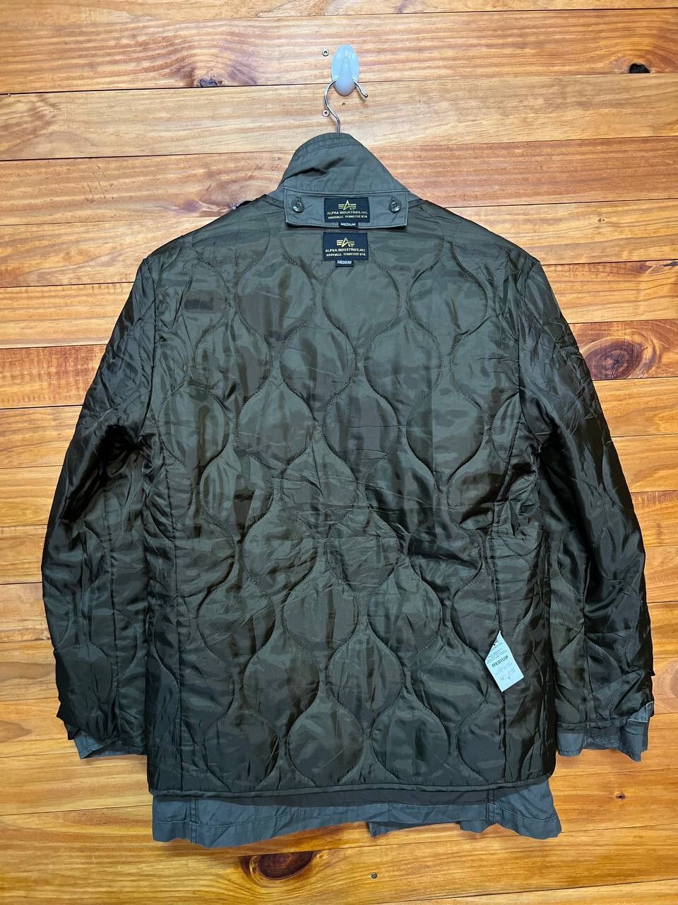 Alpha Industries ALPHA INDUSTRIES JACKET WITH POLYESTER LINING Size US M / EU 48-50 / 2 - 12 Thumbnail