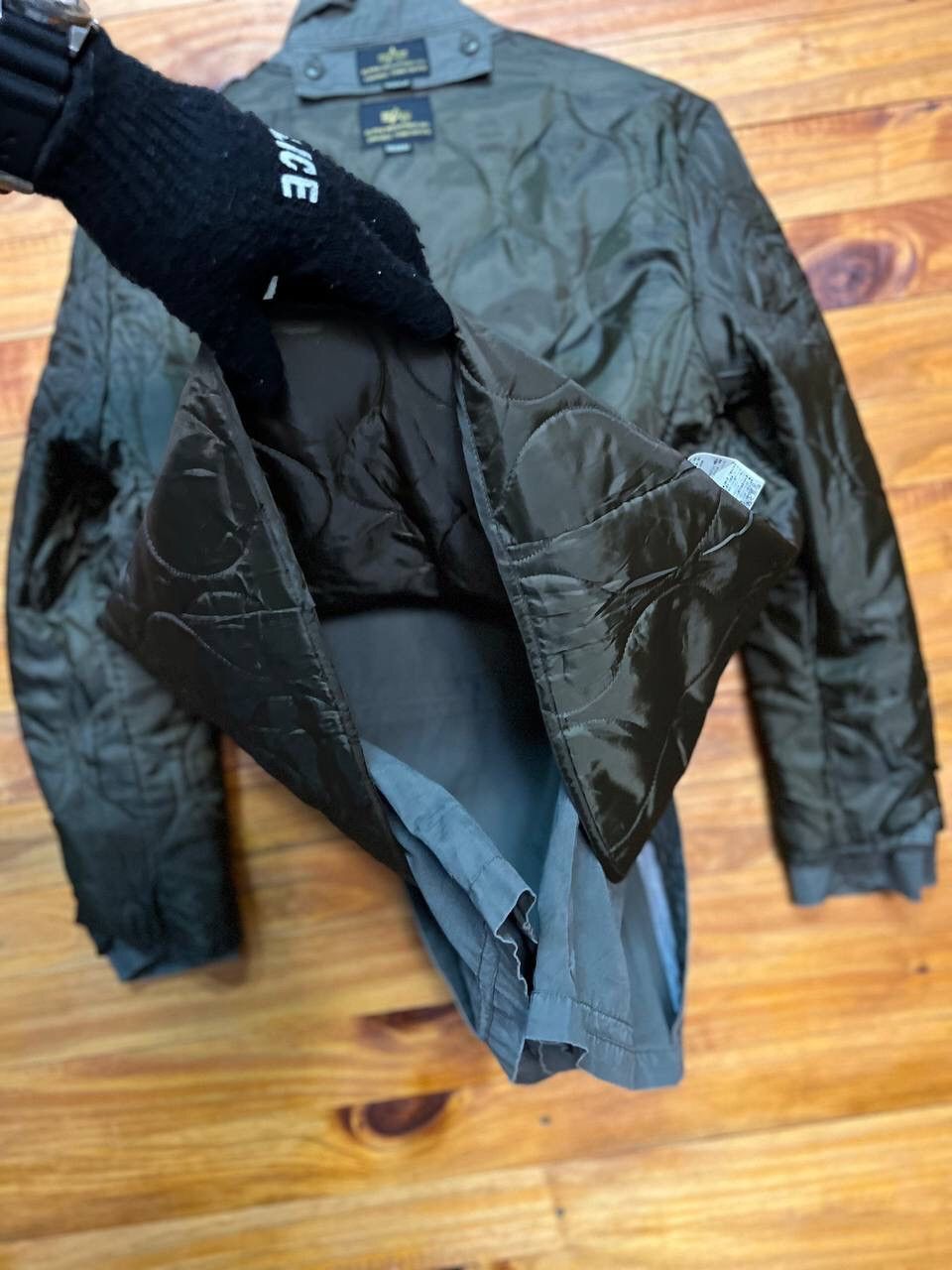 Alpha Industries ALPHA INDUSTRIES JACKET WITH POLYESTER LINING Size US M / EU 48-50 / 2 - 15 Thumbnail