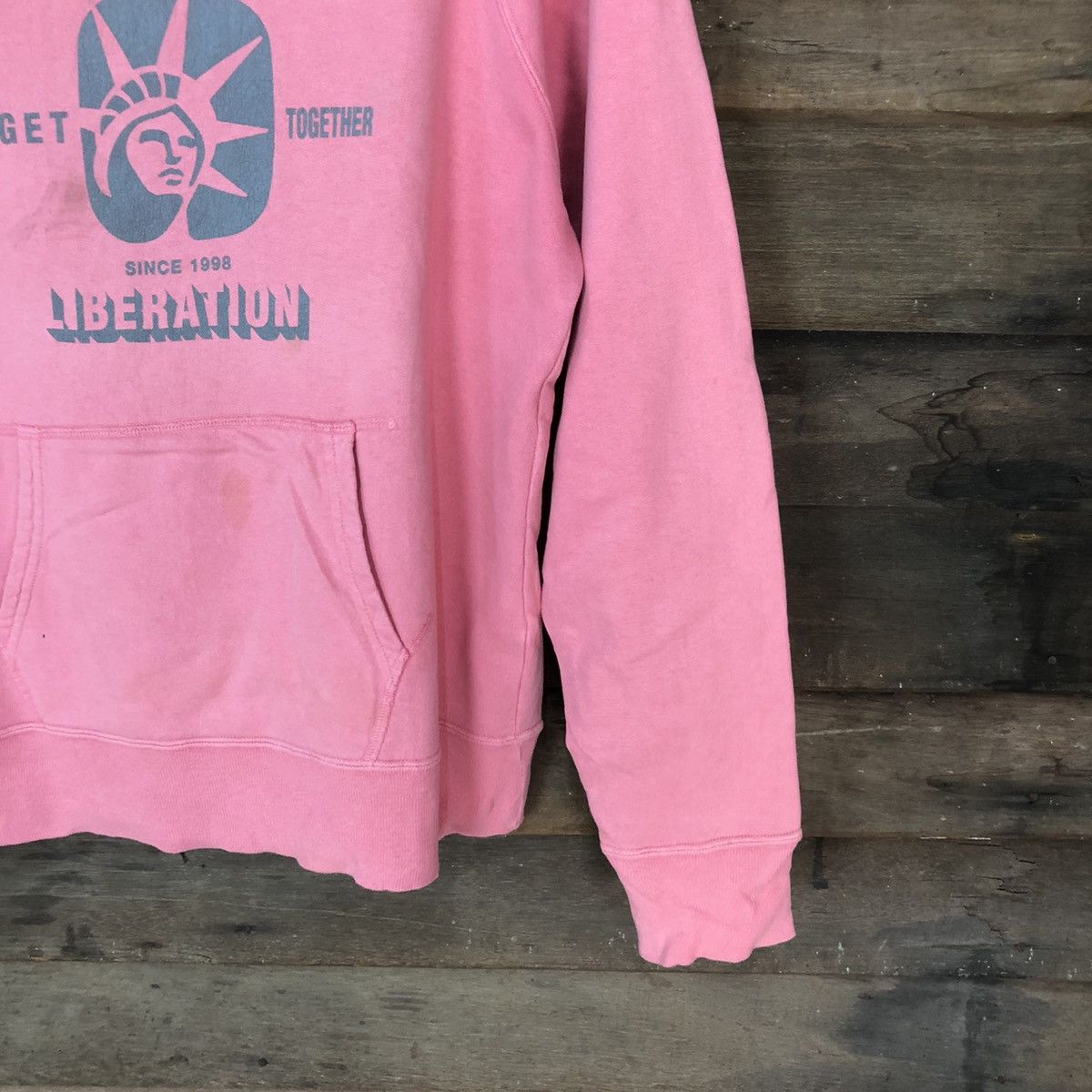 Beams Japan Beams Boy Pink vintage Hoodie sweatshirt #4771 Size S / US 4 / IT 40 - 5 Thumbnail