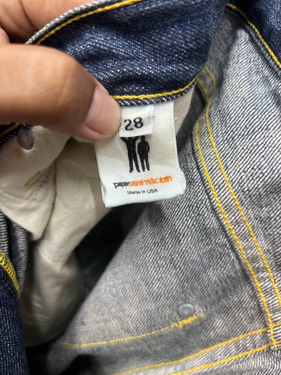 Paper Denim & Cloth VINTAGE PAPER DENIM & CLOTCH JEANS Size US 28 / EU 44 - 11 Thumbnail