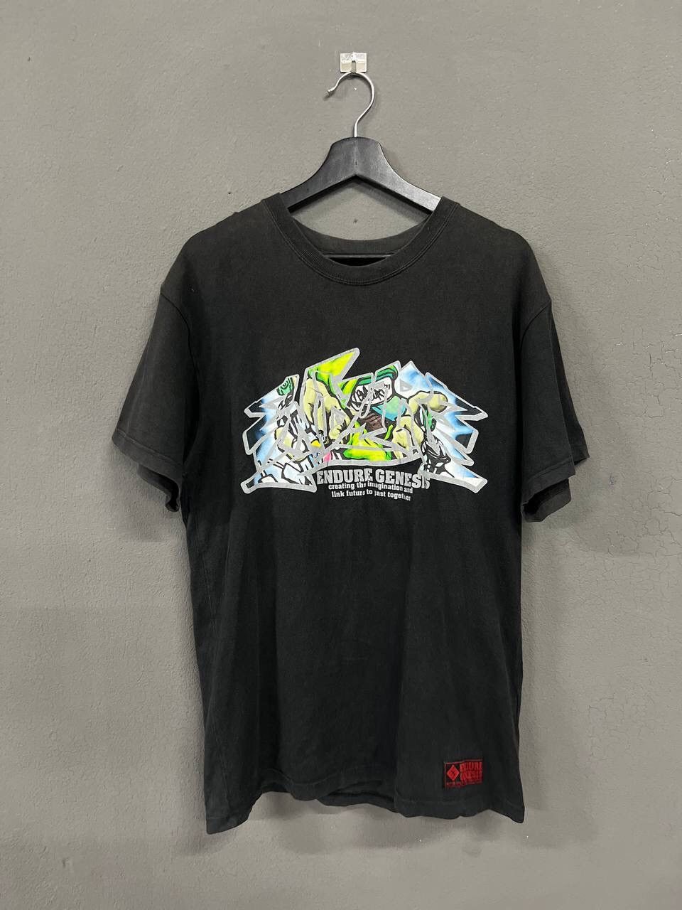 Japanese Brand VINTAGE ENDURE GENESIS TEE Size US M / EU 48-50 / 2 - 1 Thumbnail