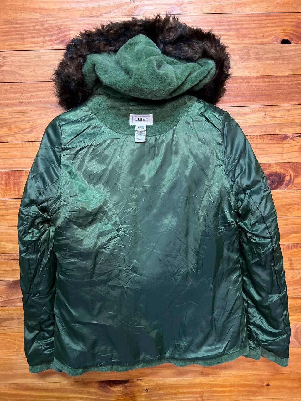 L.L. Bean L.L.BEAN WOOL WOMEN HOODIE JACKET Size US M / EU 48-50 / 2 - 11 Thumbnail