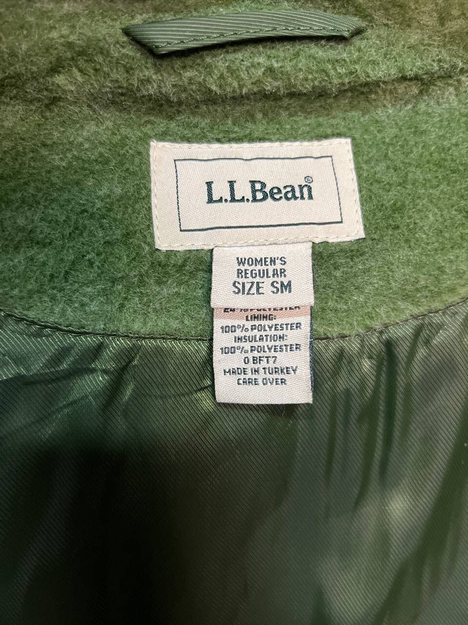 L.L. Bean L.L.BEAN WOOL WOMEN HOODIE JACKET Size US M / EU 48-50 / 2 - 12 Thumbnail